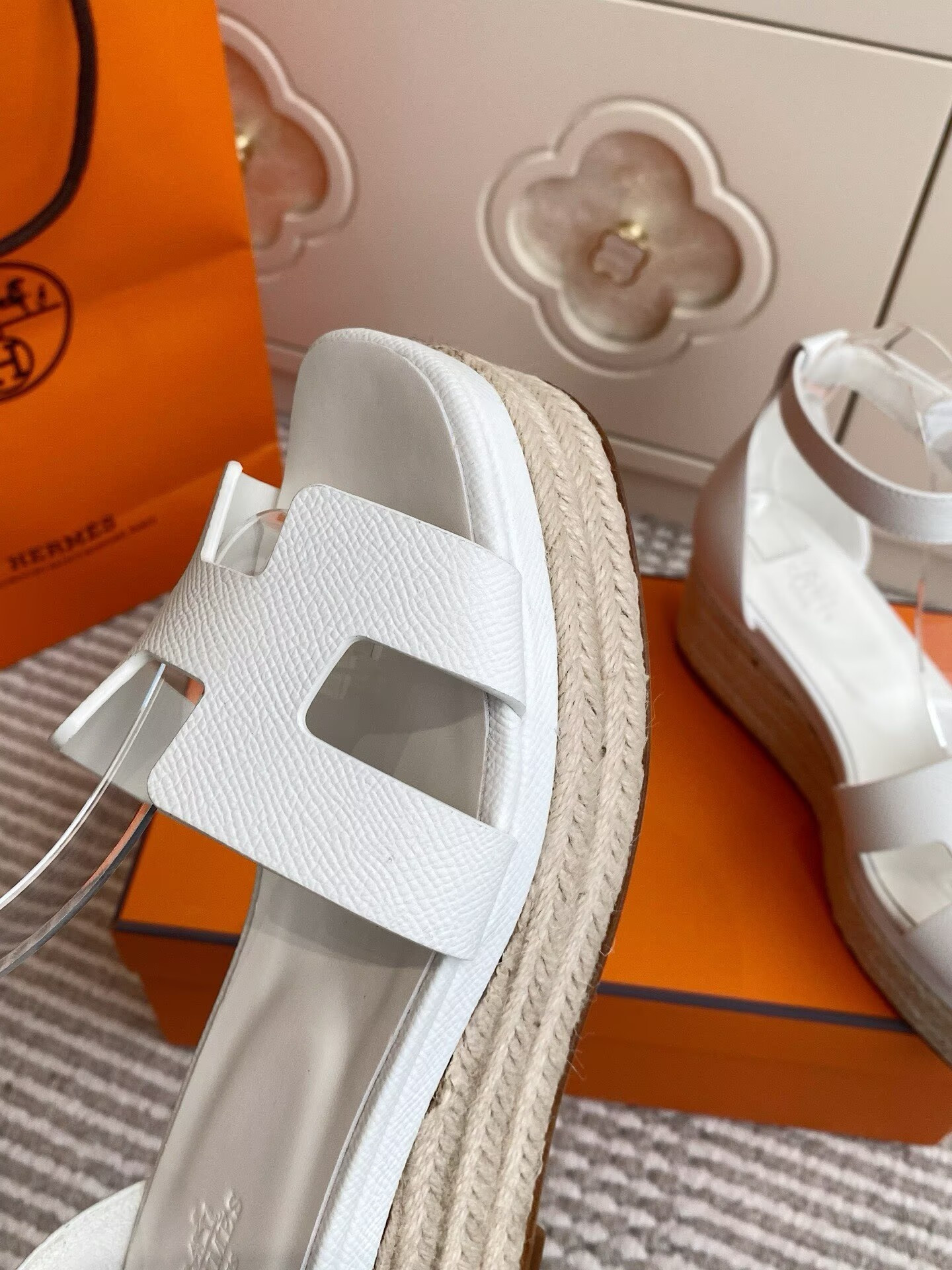 UA Hermès Elda Spanish Woven Shoes