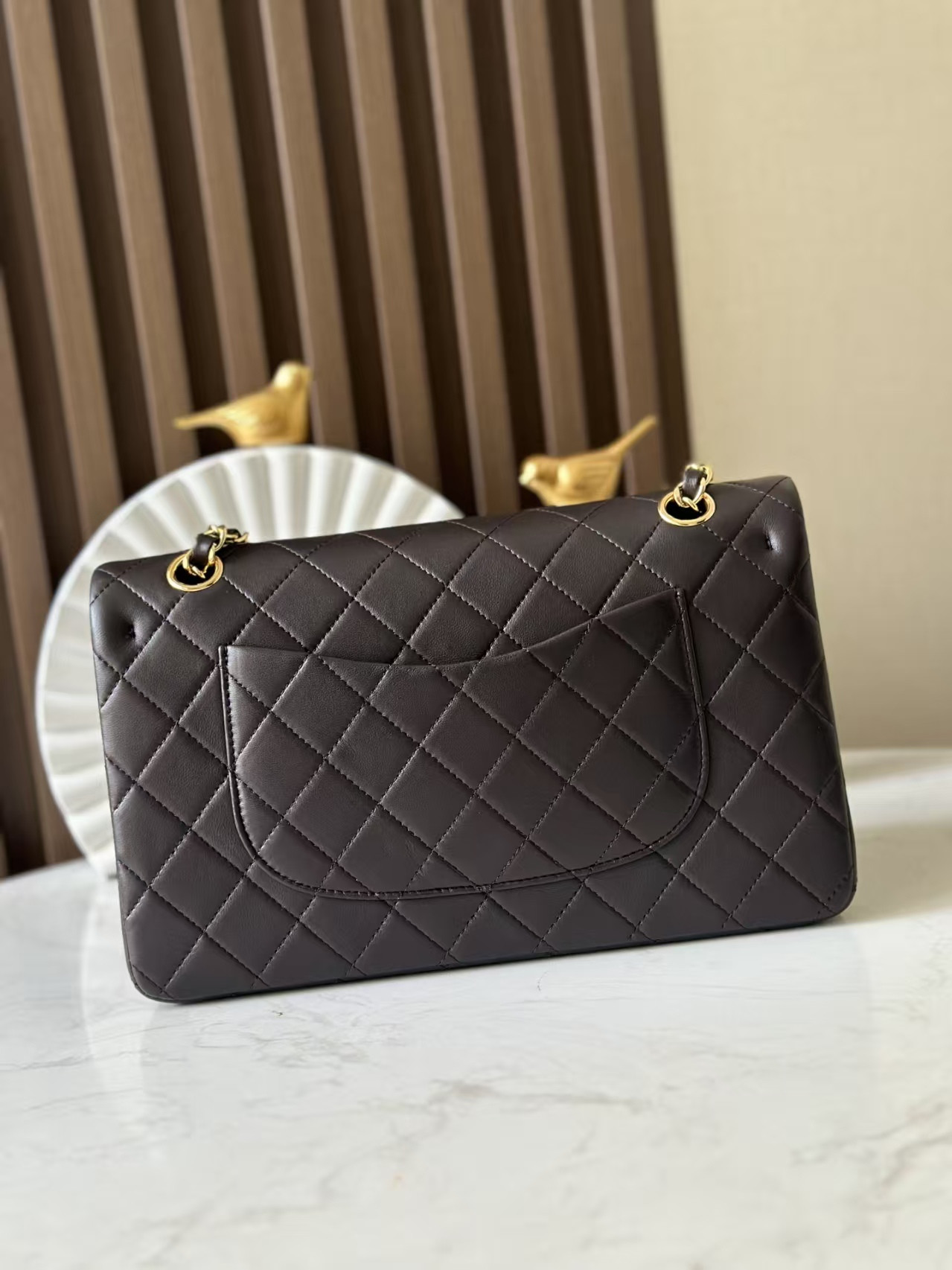 Ch**el Classic Flap Bag 15.5x25.5x6.5cm