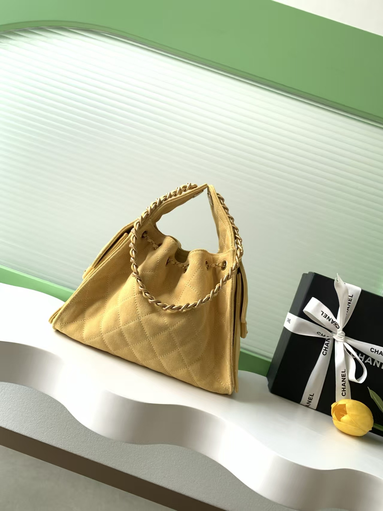 Ch**el 25C Bucket Bag 26x30x14cm