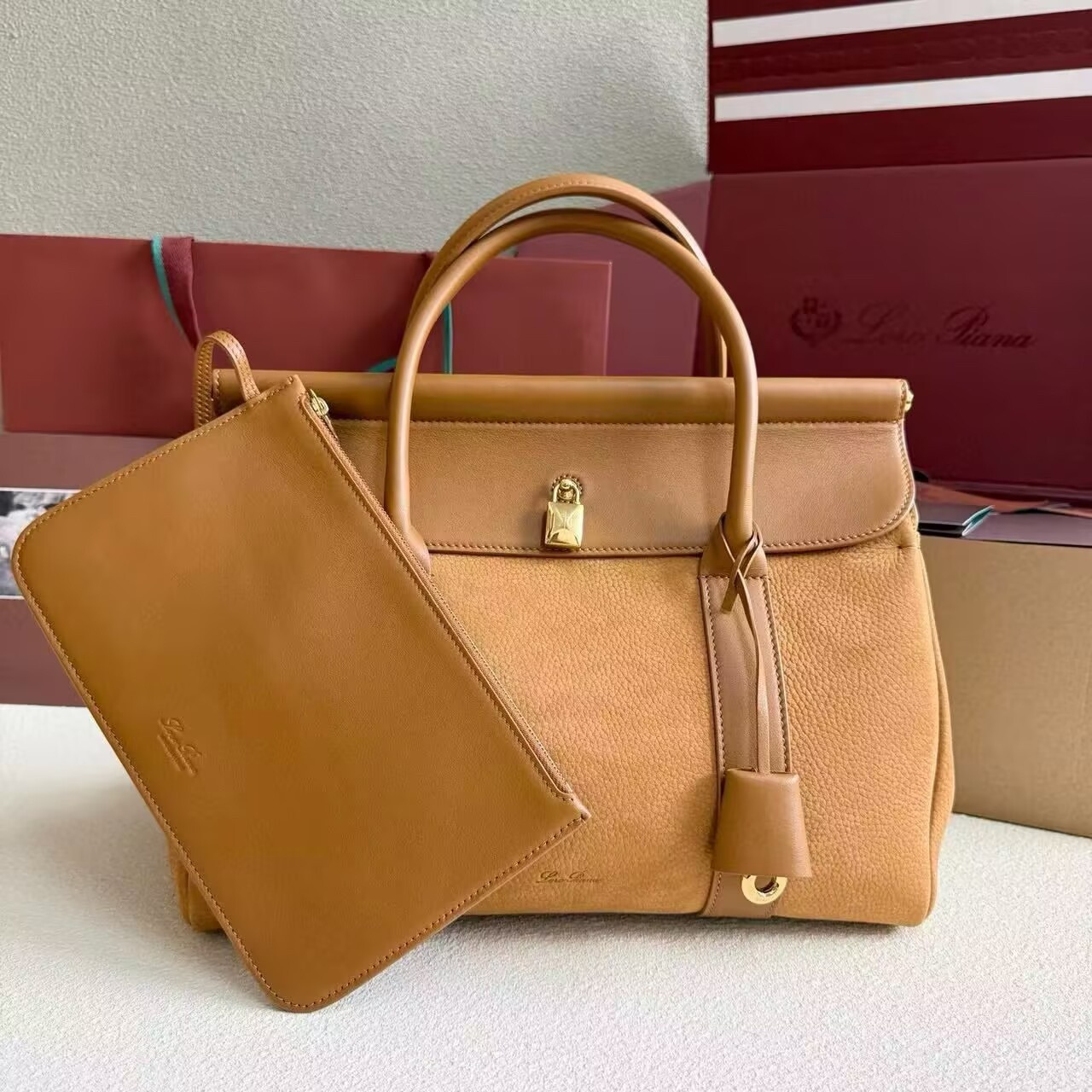 L0r0 P1ana Loom bag L25 25x18x12.5cm