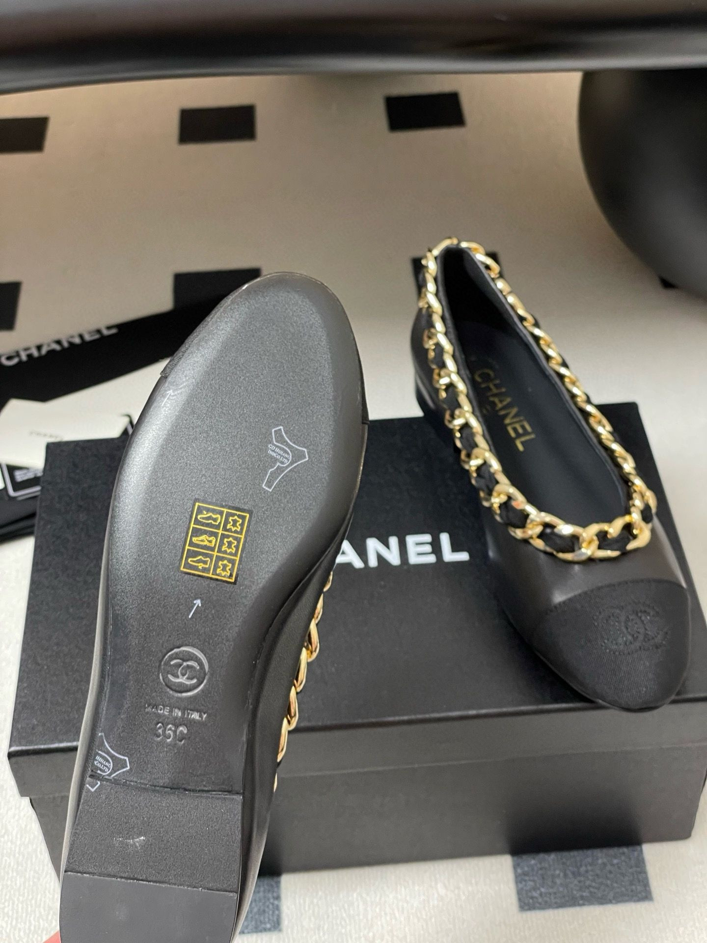 UA Ch**el Ballet Flats