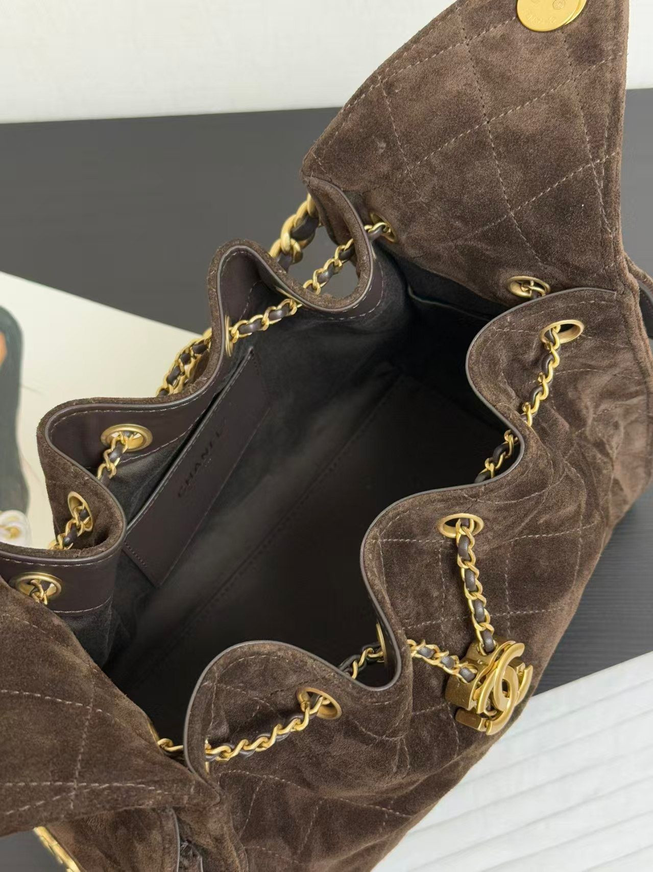 Ch**el 25C Bucket Bag 26x30x14cm