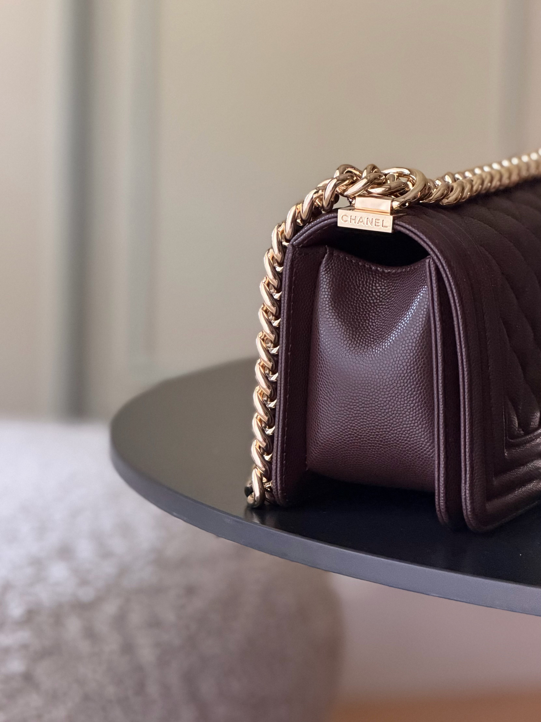 Ch**el boy handbag 12x20x7cm
