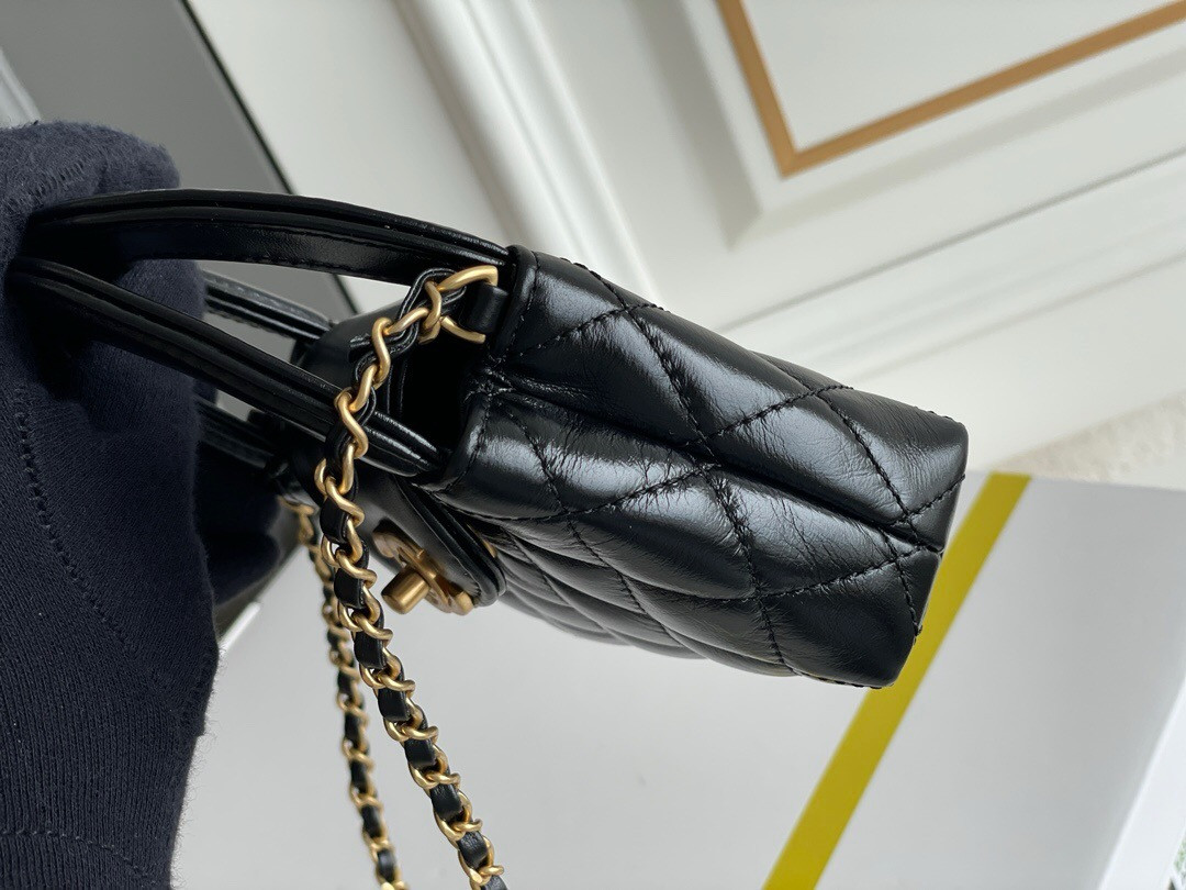 Ch**el Mini Kelly 8×12.5×4cm