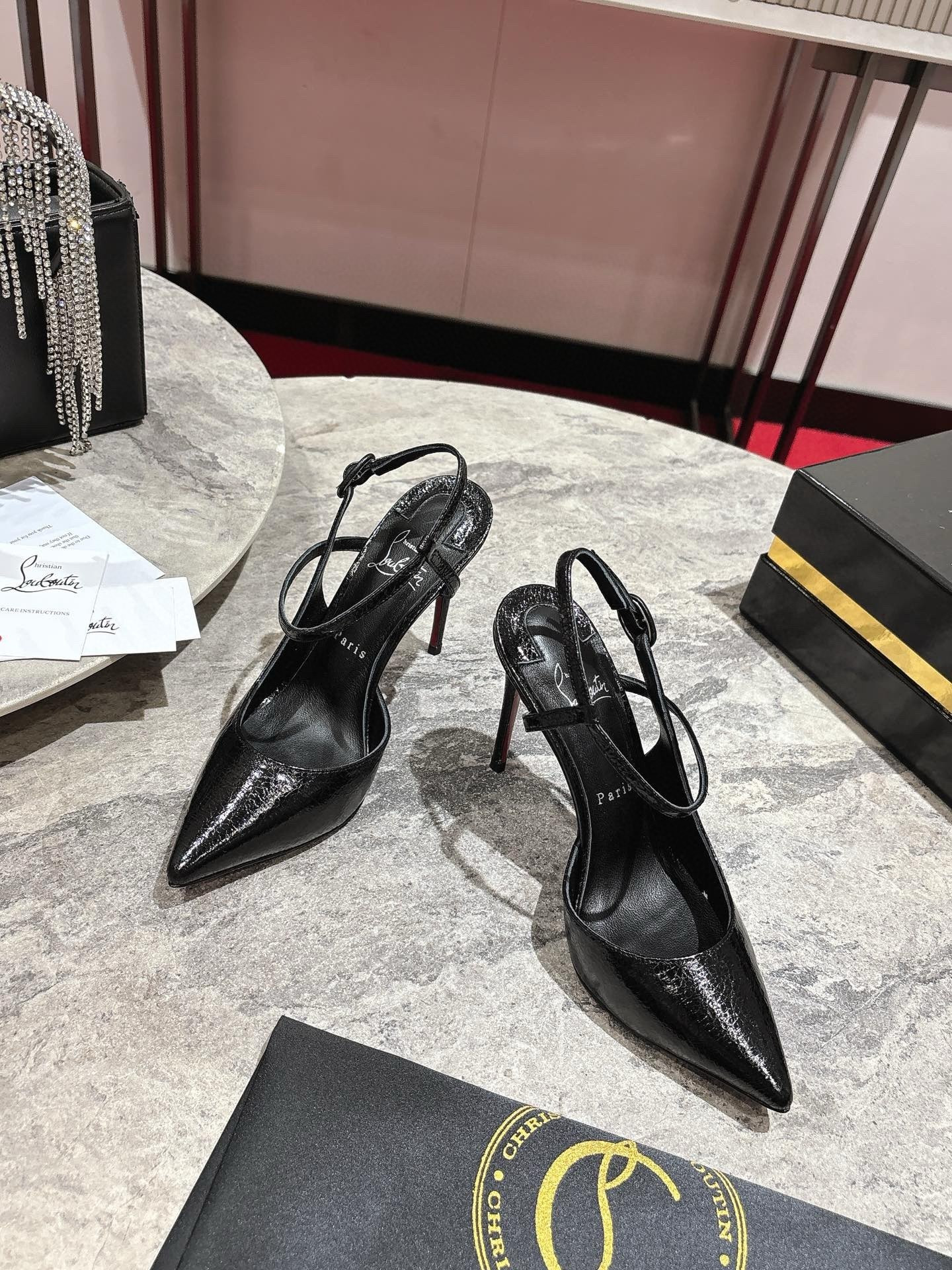 UA Christian Louboutin Jenlove 100mm Pumps(Customized, no exchange no return, about 10 days)