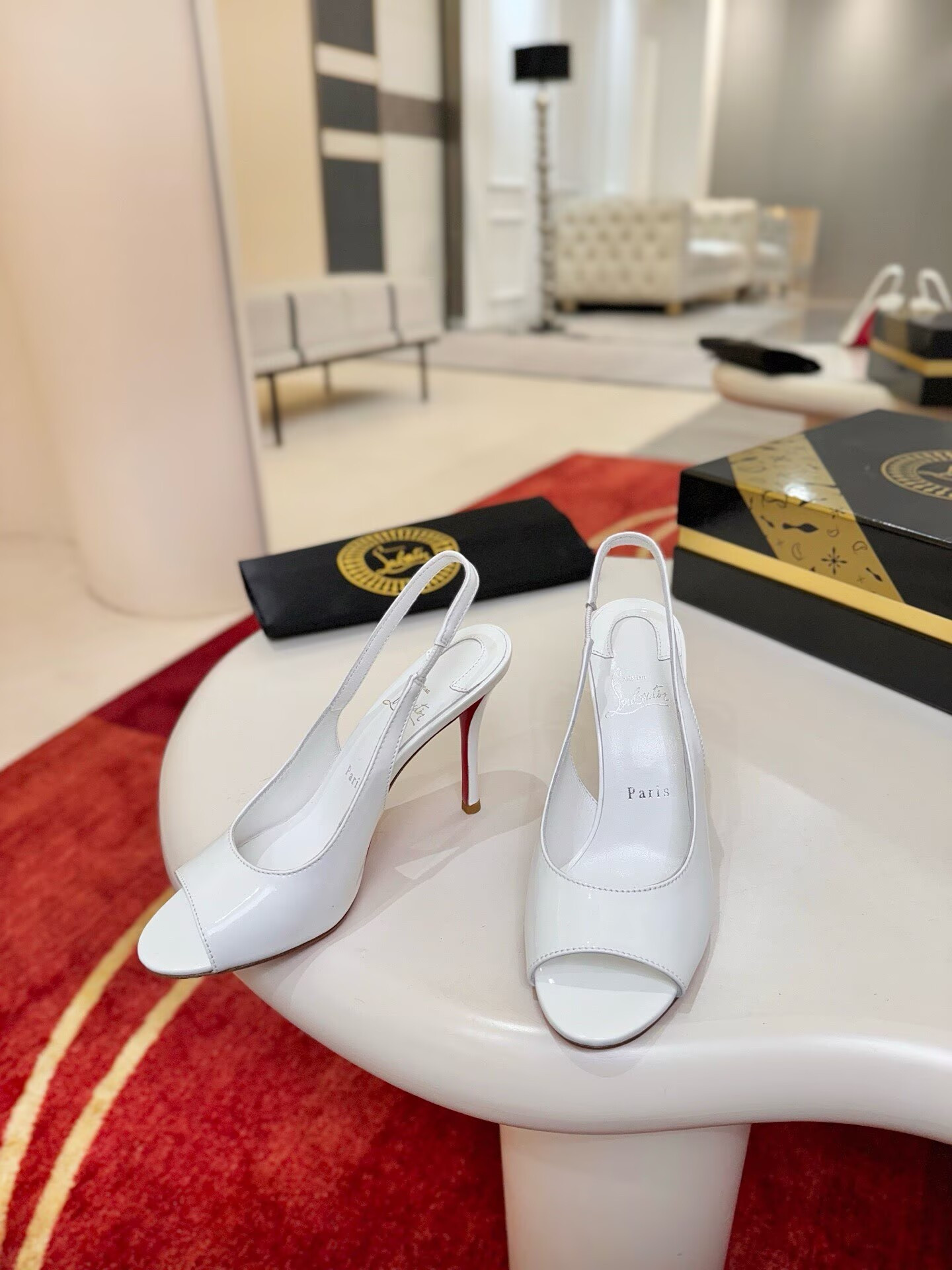 UA Chr1st1an Louboutin Sofia Z 100 mm Slingback