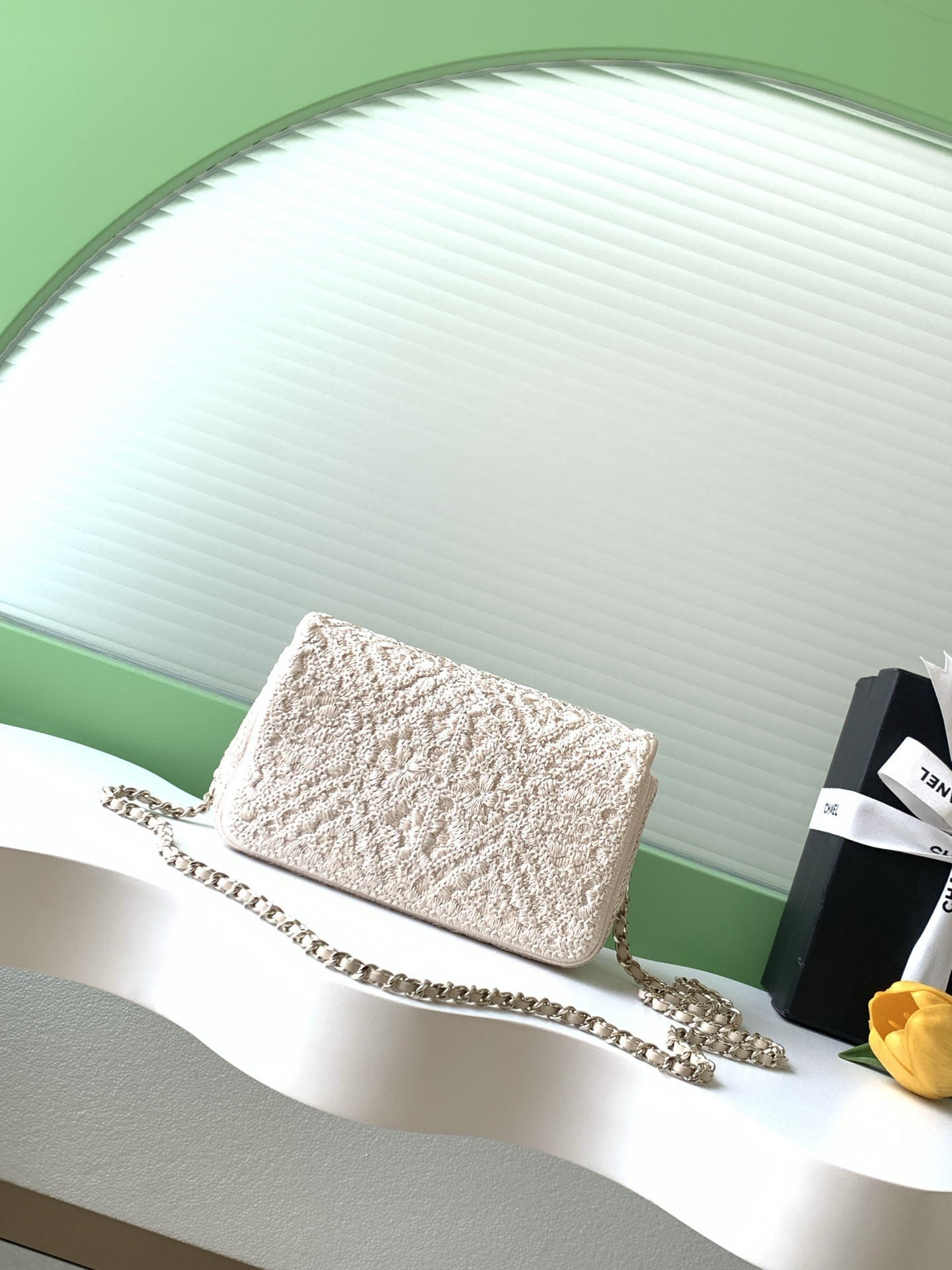 Ch**el flap bag as4561 14x21x8cm