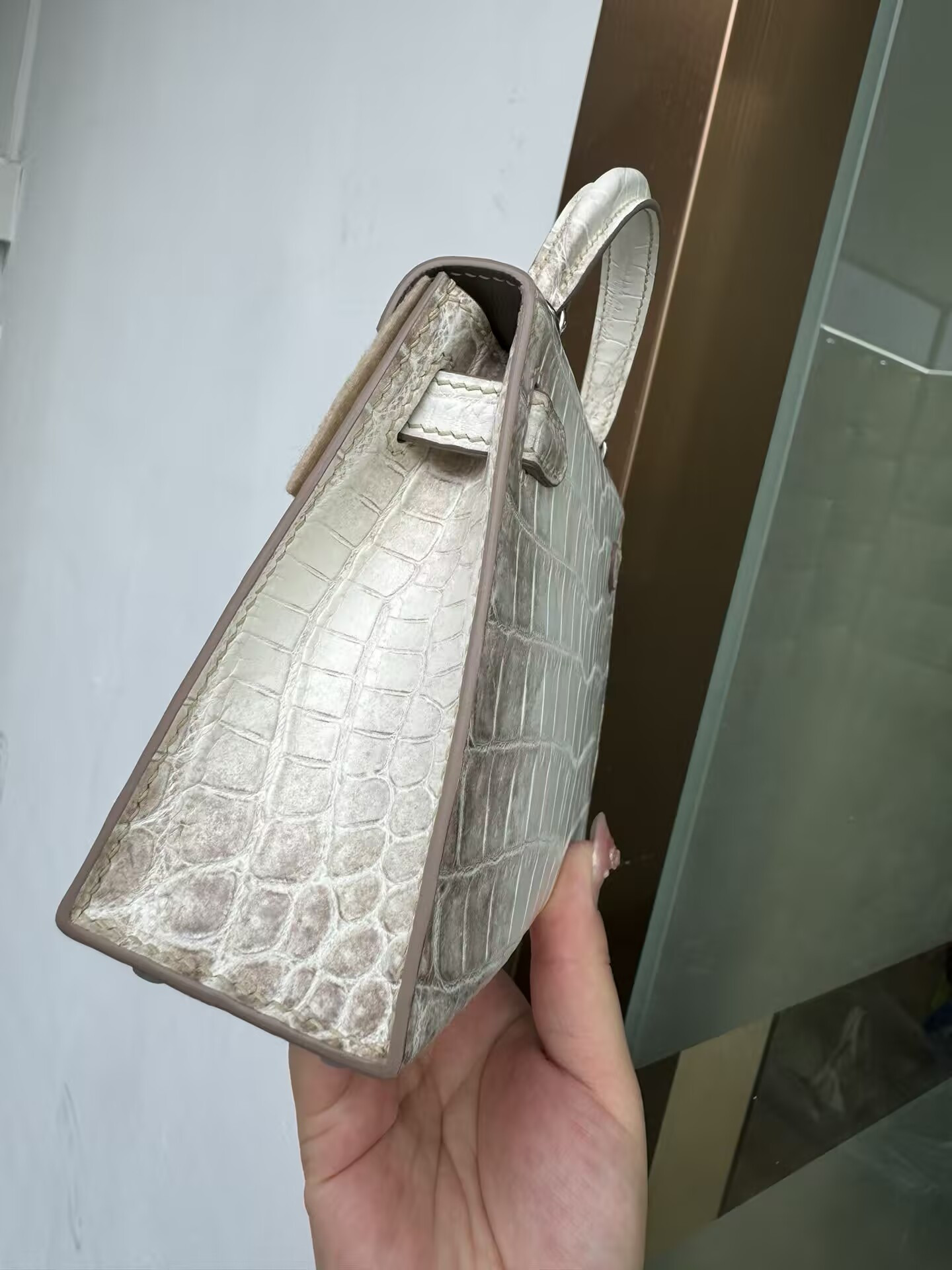 H**me5 Mini Kelly 19 19×6×12cm (CUST0mIZED, NO EXCHANGE NO RETURN,ABOUT 20- 25 DAYS)