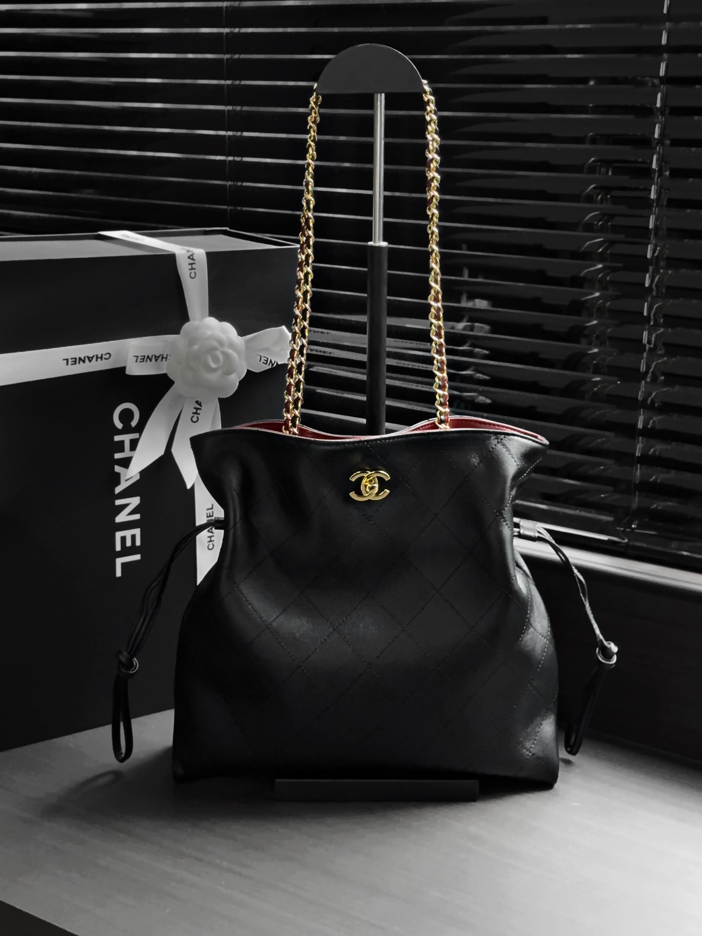 Ch**el Small Tote Bag AS6495 25x30x12cm