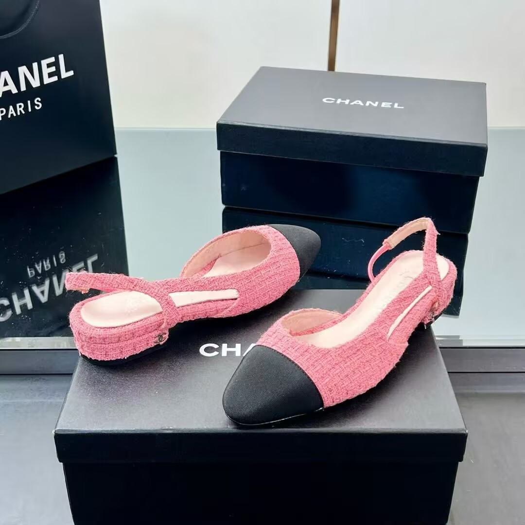 UA Ch**el SLINGBACKS FLAT