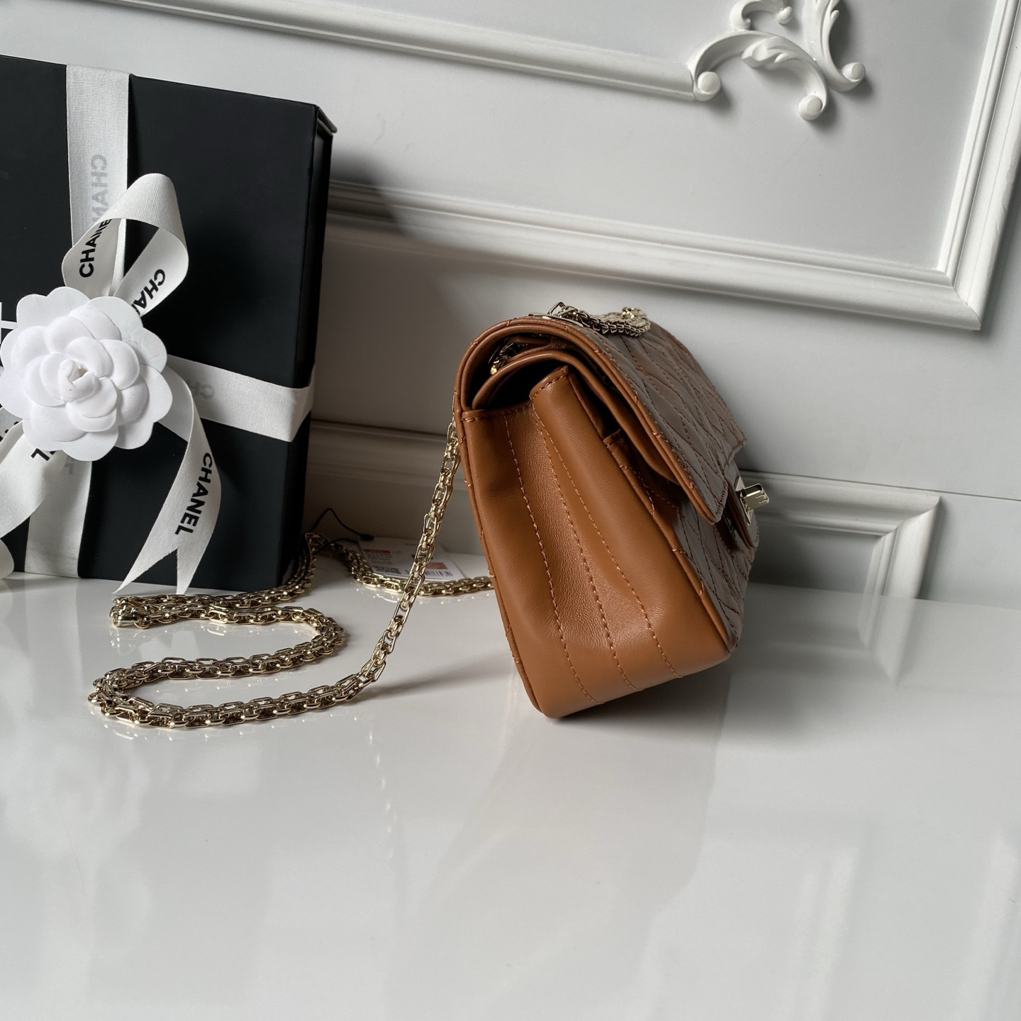 Ch**el 2.55 handbag a37586 16x24x7.5cm