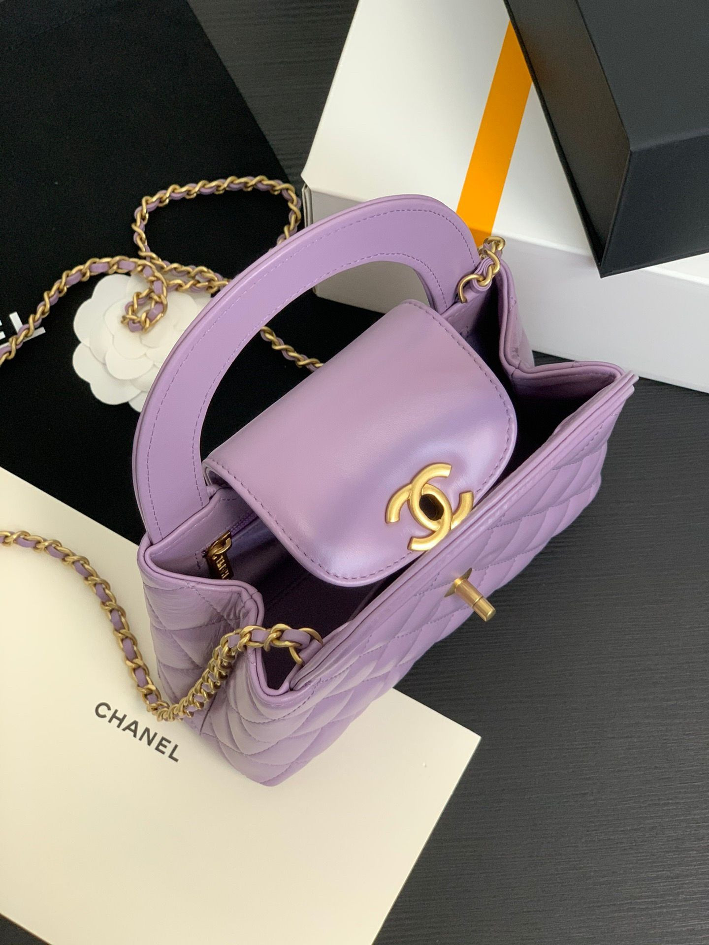 Ch**el 23 Kelly 19X13X7cm