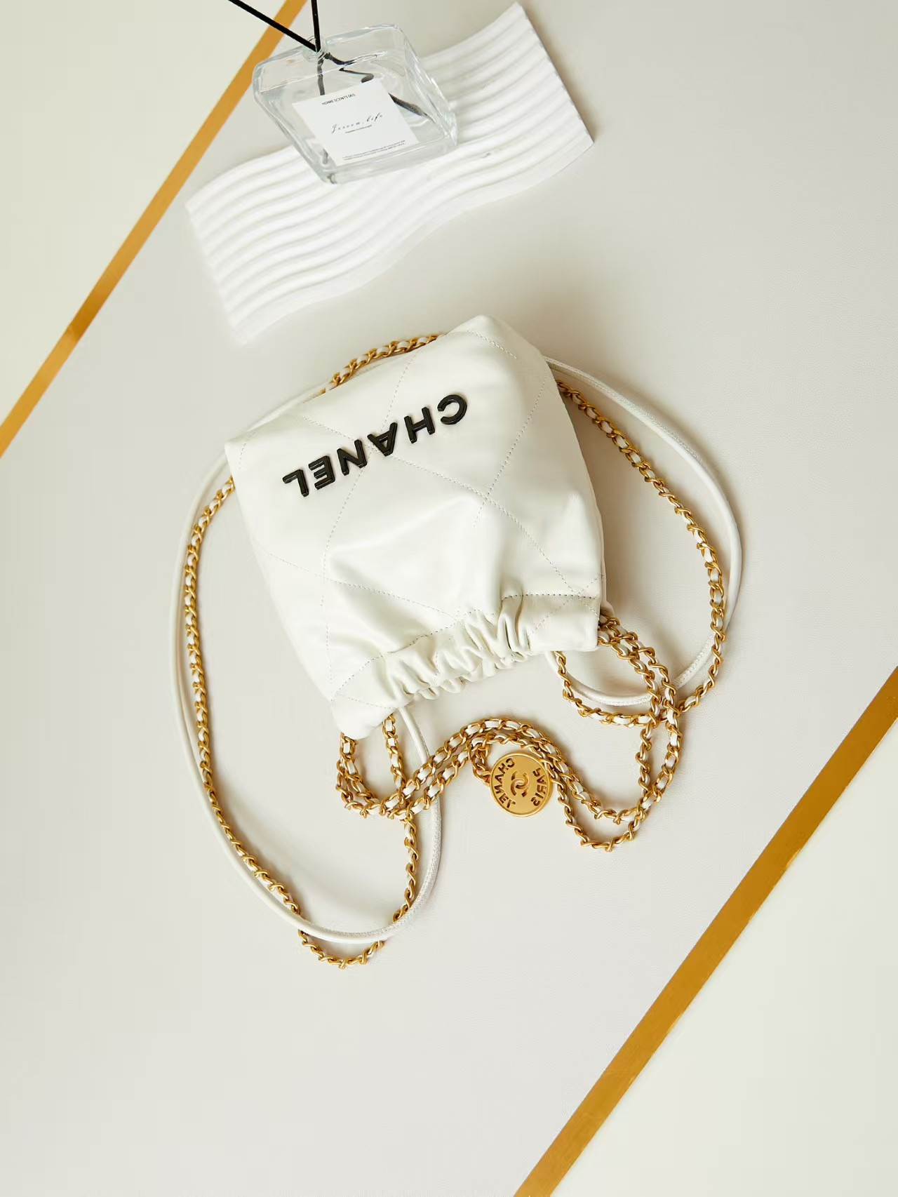 Ch**el 22 Mini Handbag 20x19x6cm