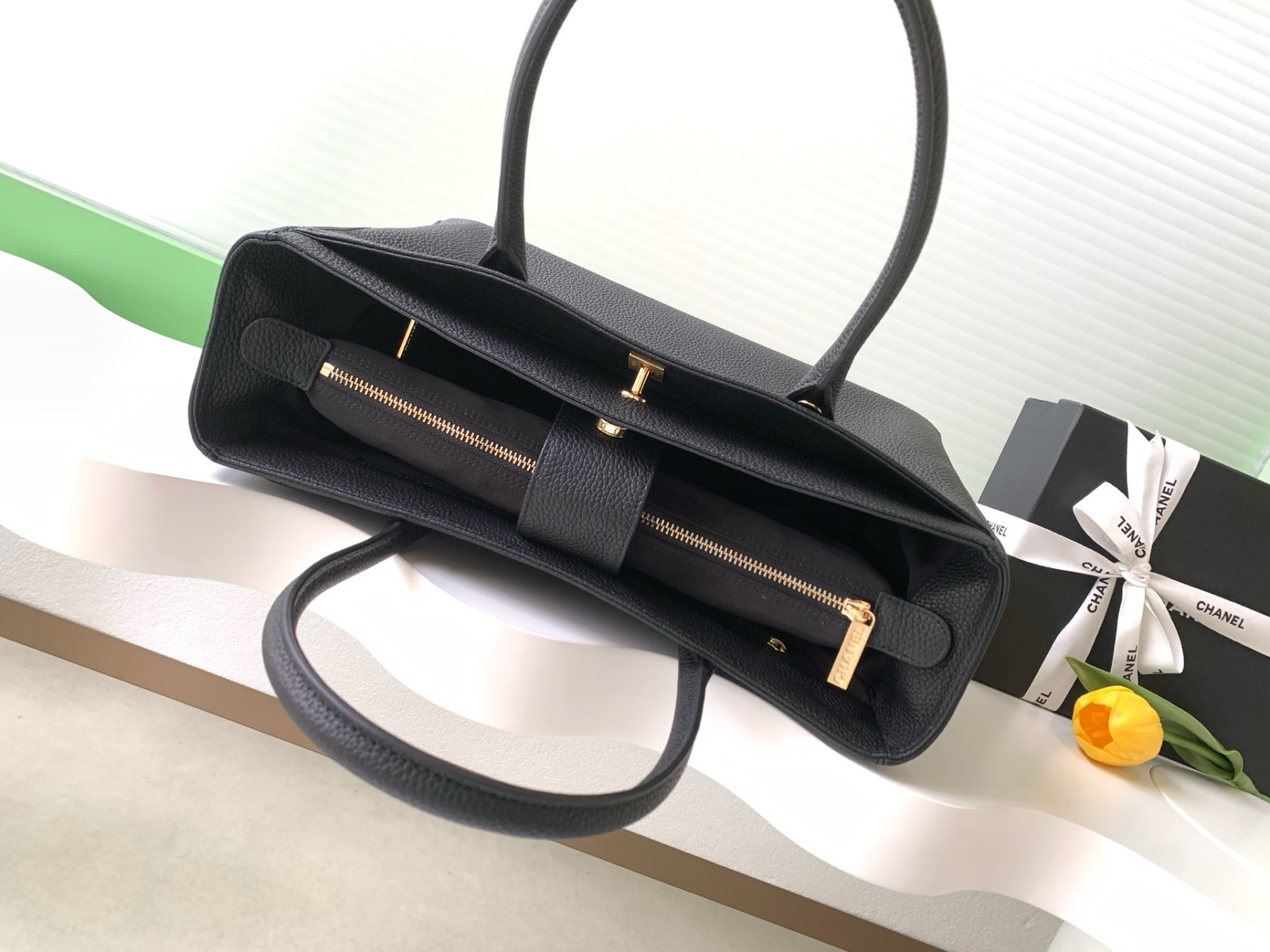 Ch**el shopping bag as2157 24x36x14cm