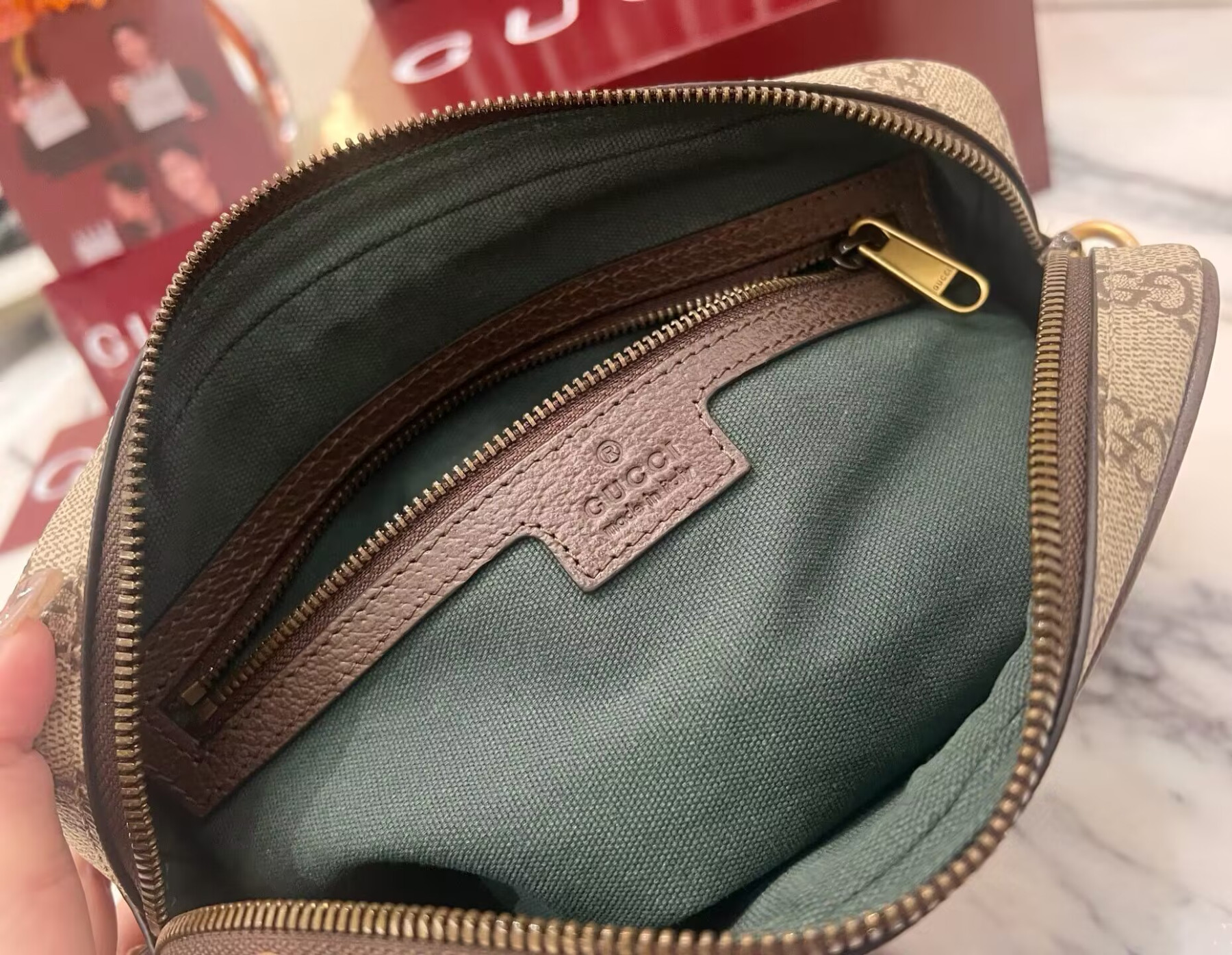 Gvc*1 Ophidia Small Crossbody Bag 24x15x7cm