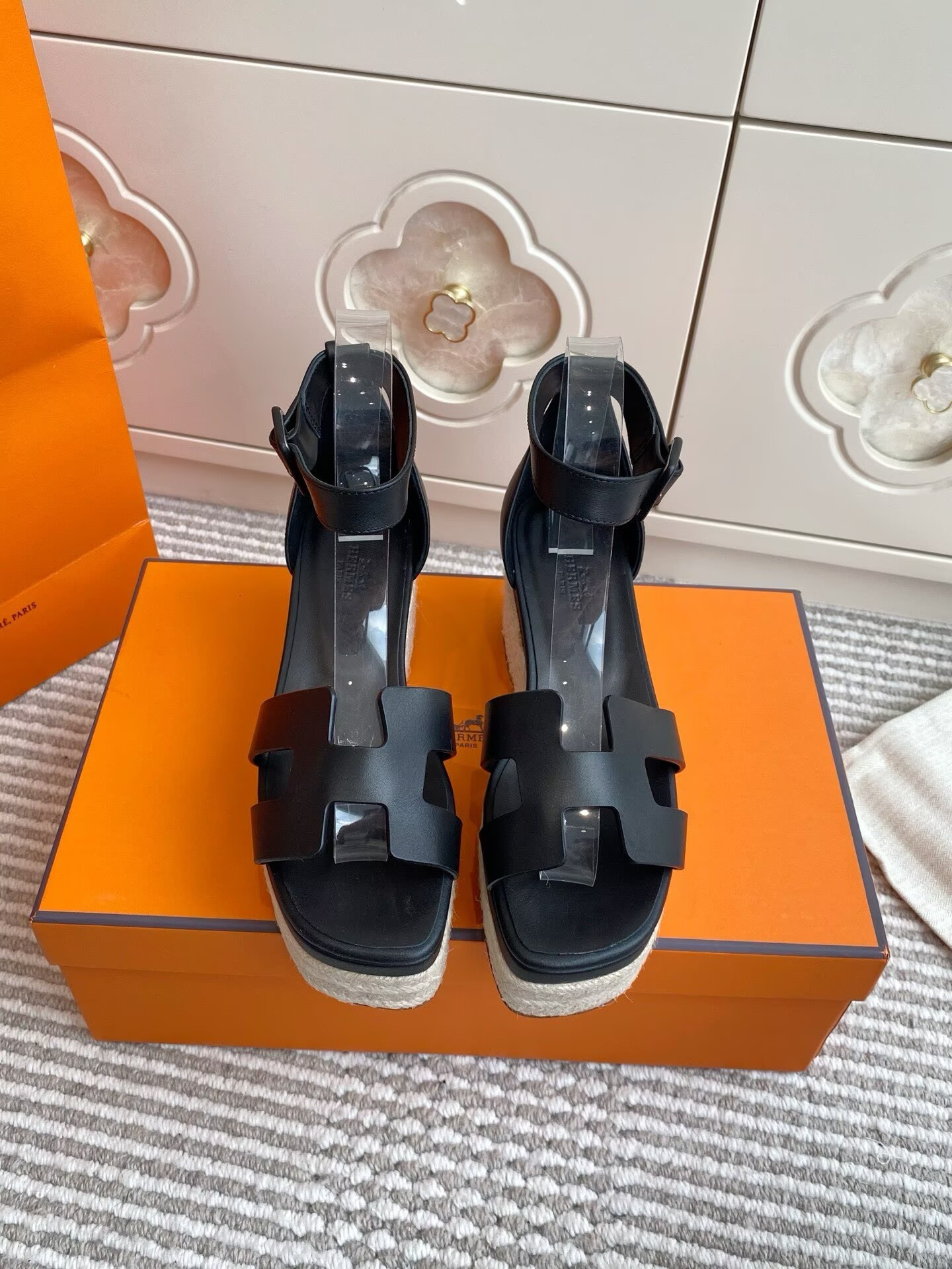 UA Hermès Elda Spanish Woven Shoes