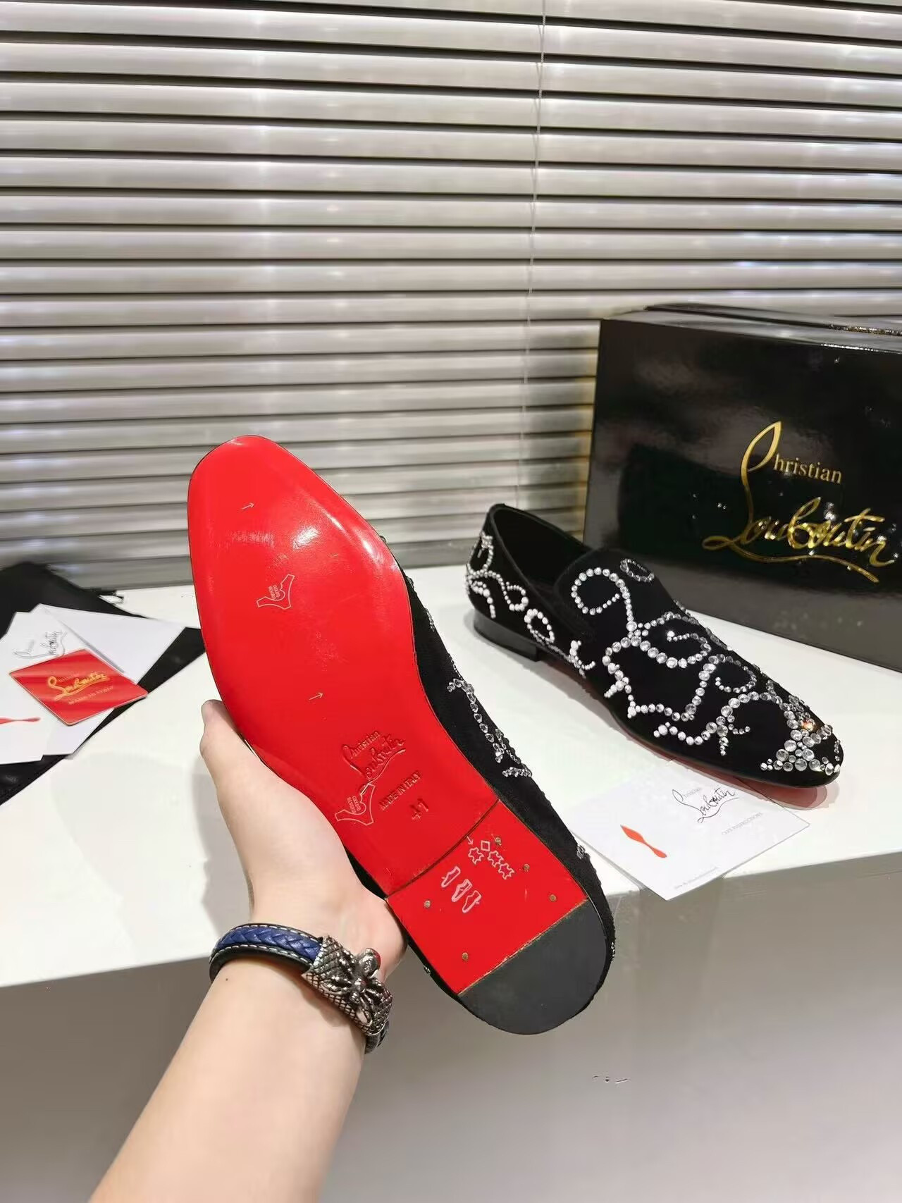 UA Chr1st1an LOUBOUTIN LOAFERS