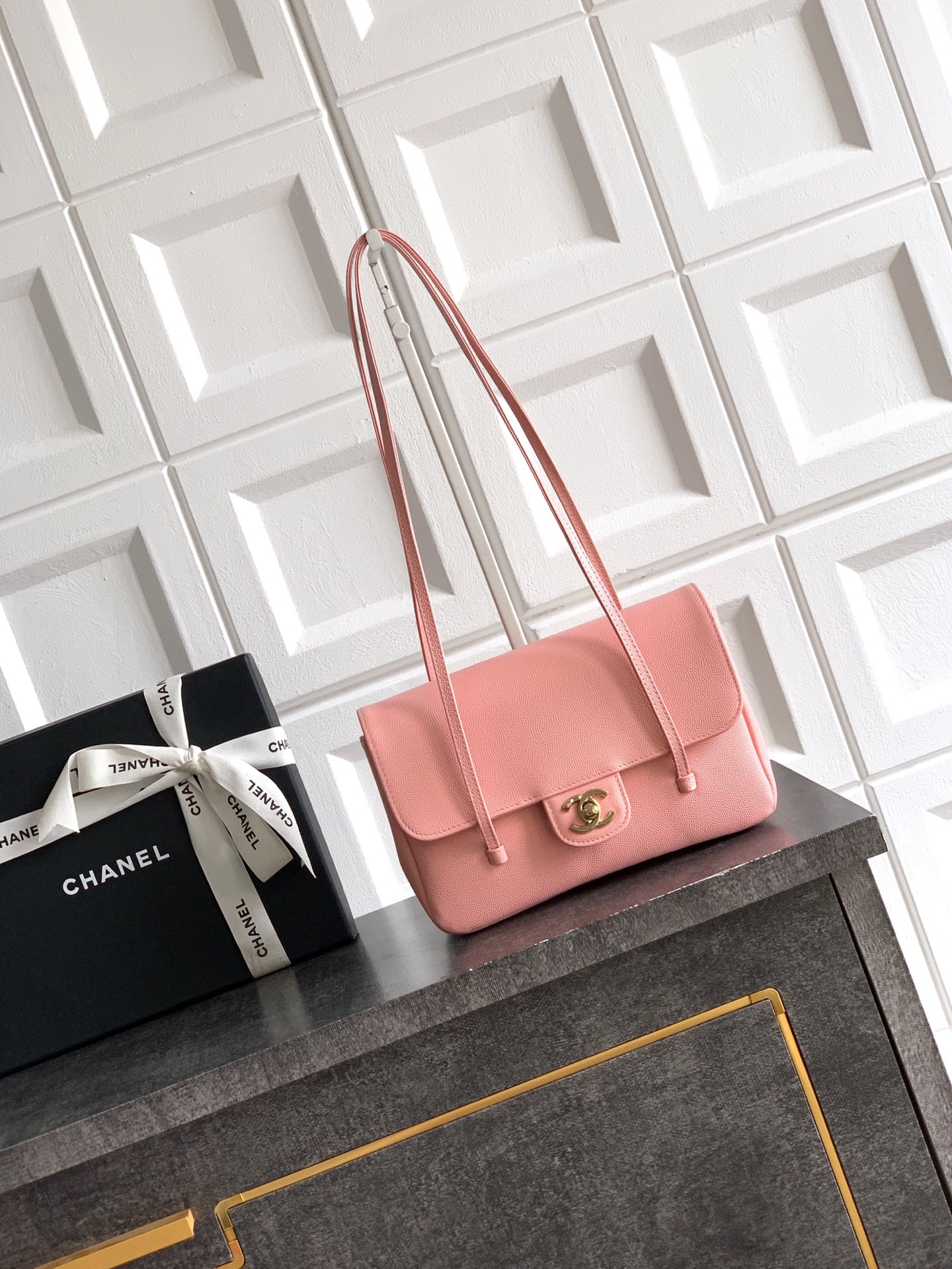 Ch**el small flap bag as6130 15x22x7cm