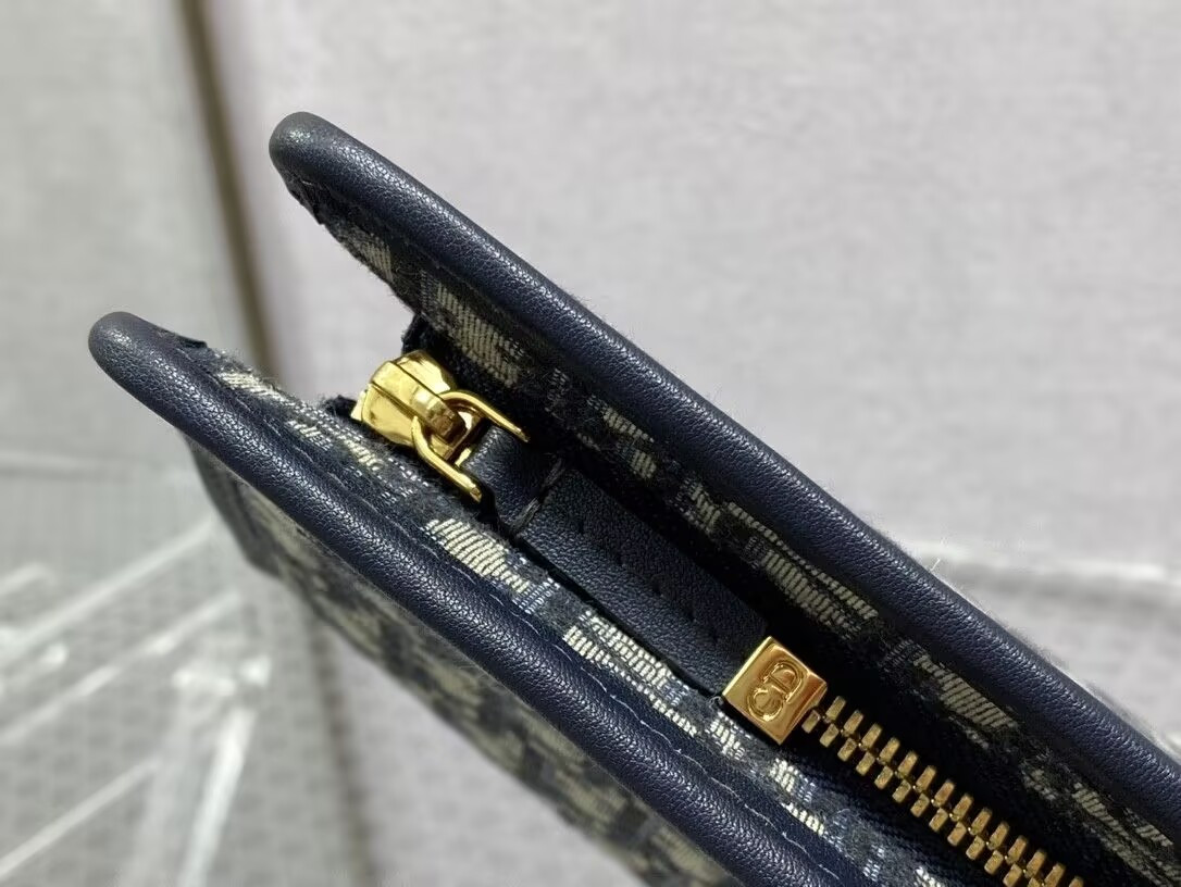 D10r 30 Montaigne Dea Pouch Blue D10r Oblique Jacquard 26x19.5x7cm