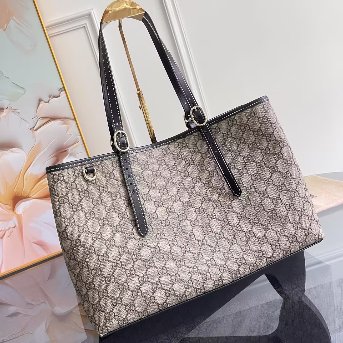 Gvc*1 gg emblem large tote bag 38x25x15cm