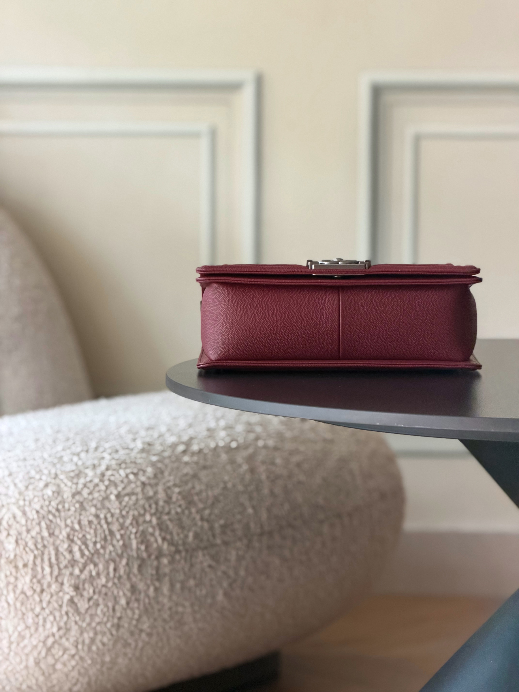 Ch**el Boy Handbag 15x25x9cm