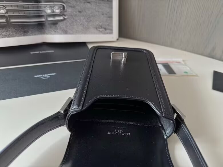 Y51 SOLFERINO MINI BAG IN SMOOTH LEATHER 18 X 11 X 5 CM