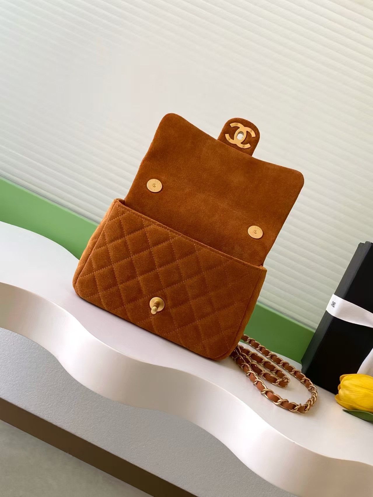 Ch**el Mini Flap Bag AS5989 14x20x6cm