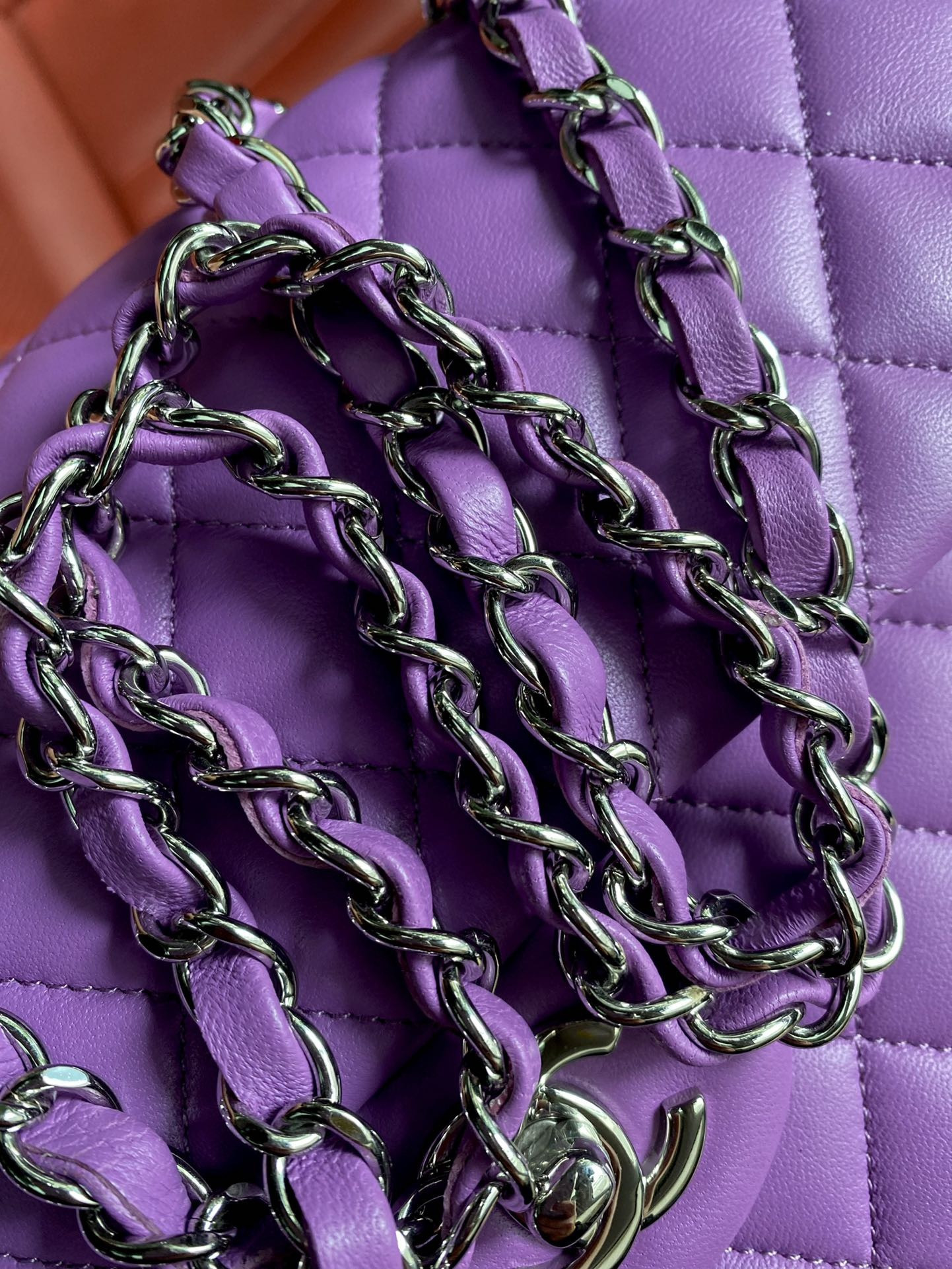 Ch**el Classic Flap Bag 15.5x25.5x6.5cm