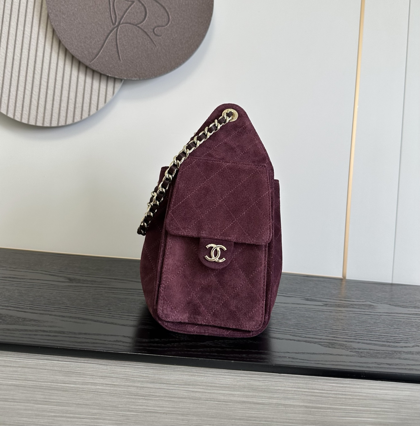 Ch**el 25C Bucket Bag AS5293 26x30x14cm