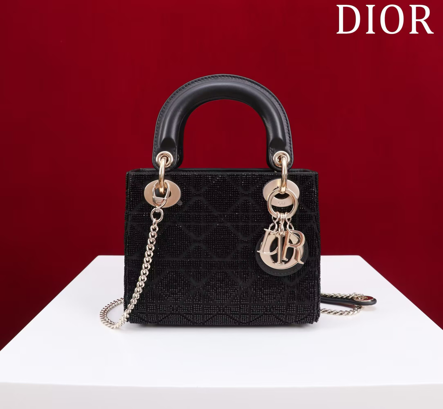 MINI LADY DIOR BAG 17x7x15cm