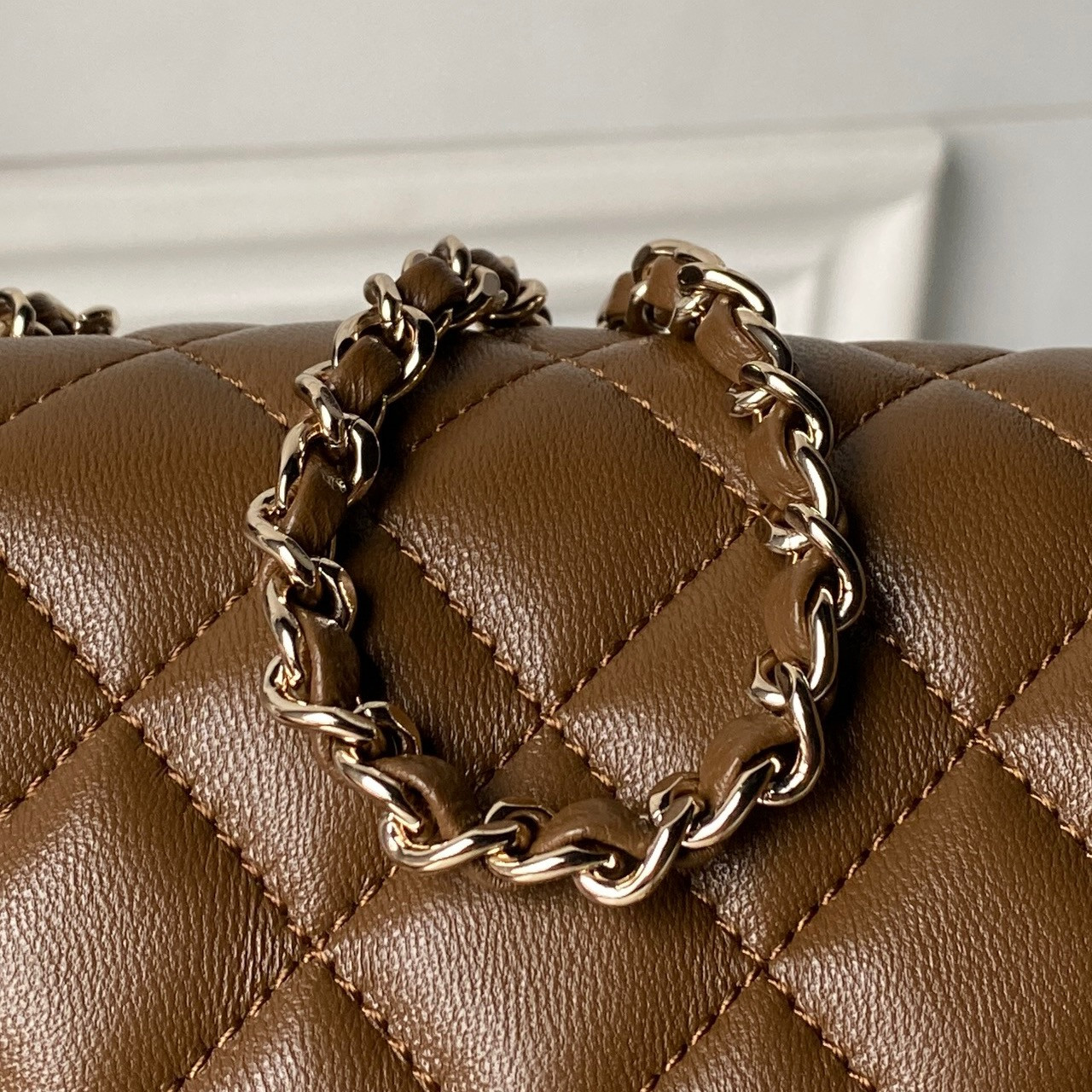 Ch**el classic flap handbag cf as5759 20x13x7cm
