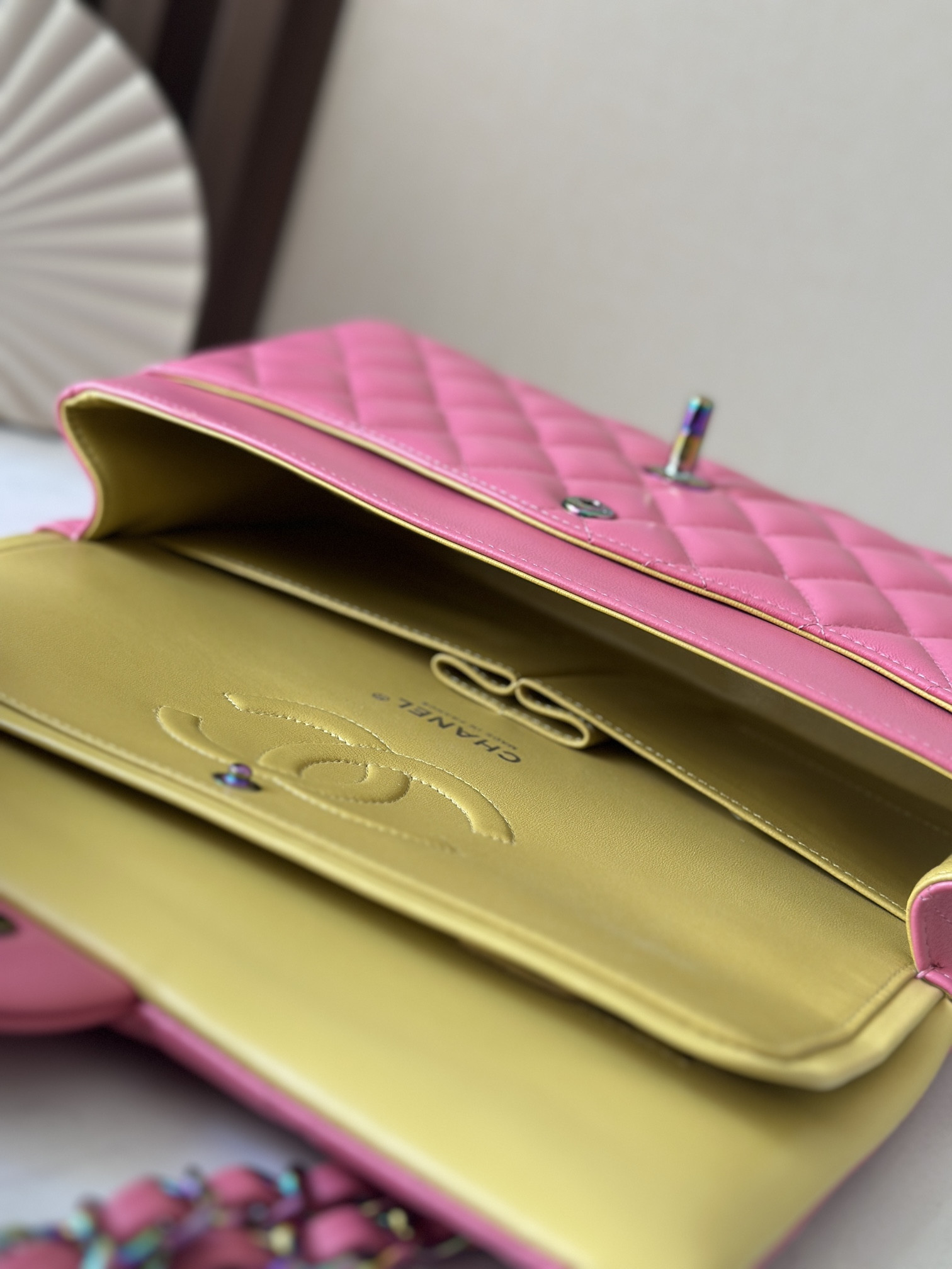 Chanel CLASSIC FLAP HANDBAG CF 25.5x15x6cm