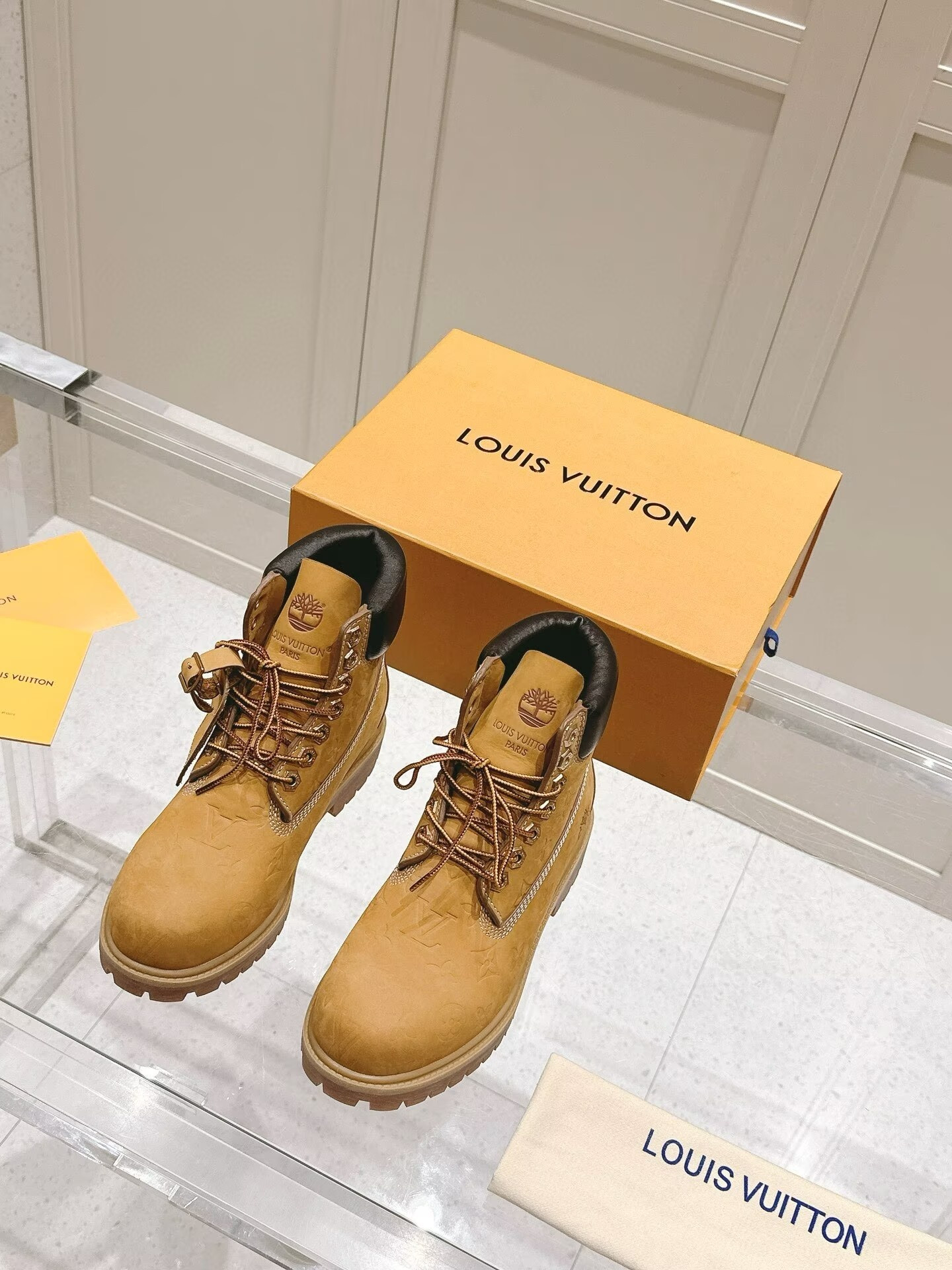 UA LV x Timberland Ankle Boots