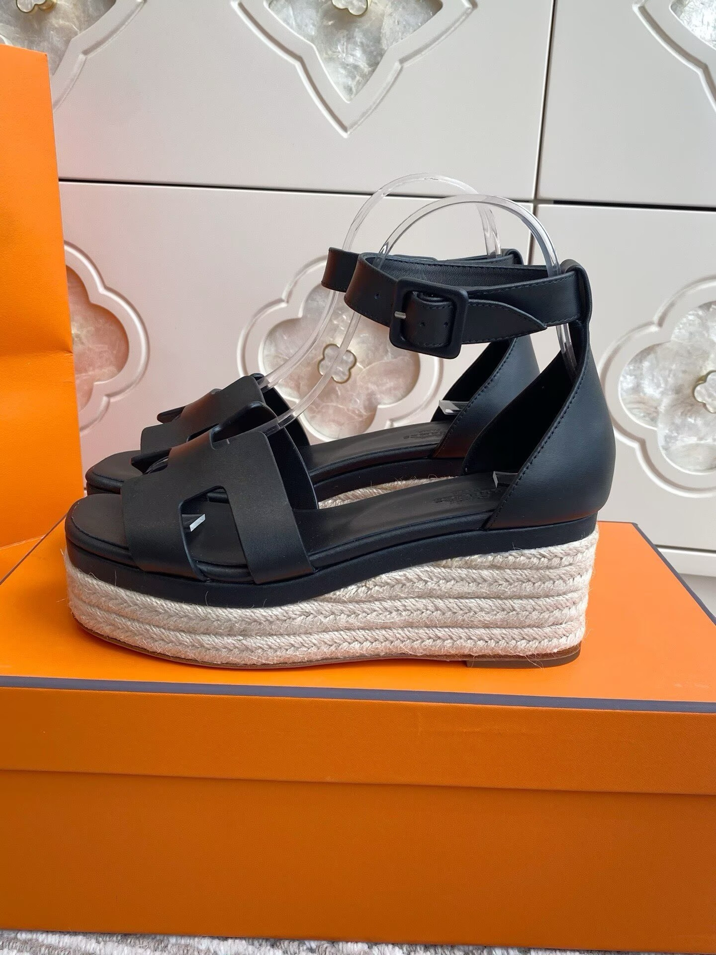 UA Hermès Elda Spanish Woven Shoes