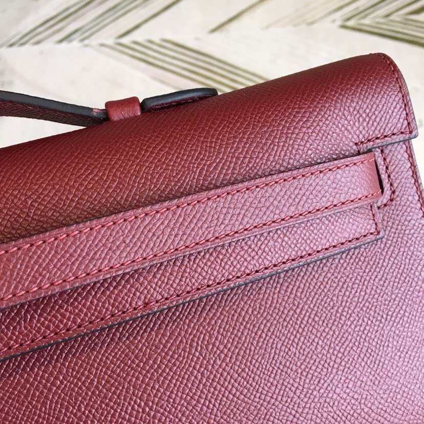 H**me5 Kelly Cut 31cm Epsom Leather Gold