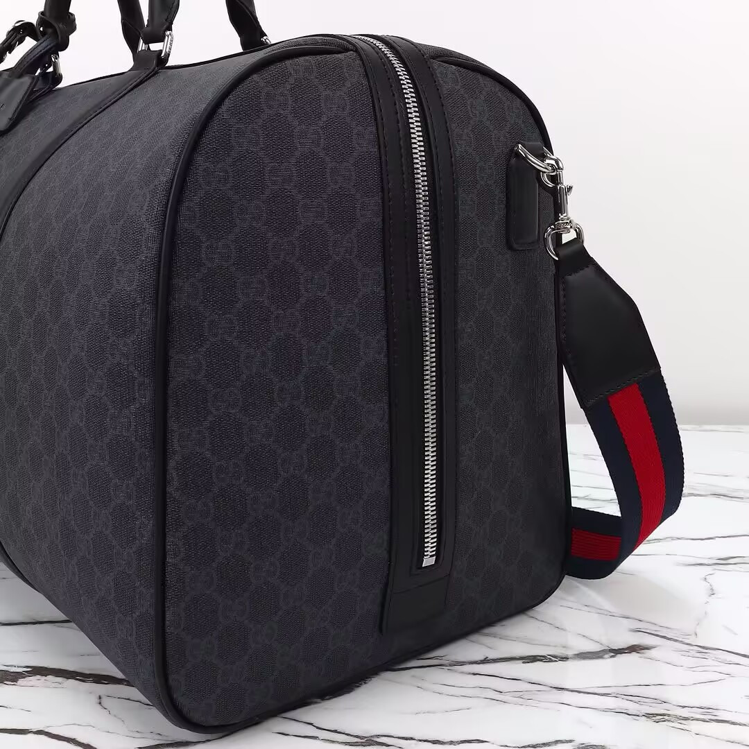 Gucci GG Black Large Duffle Bag 52x33x28cm