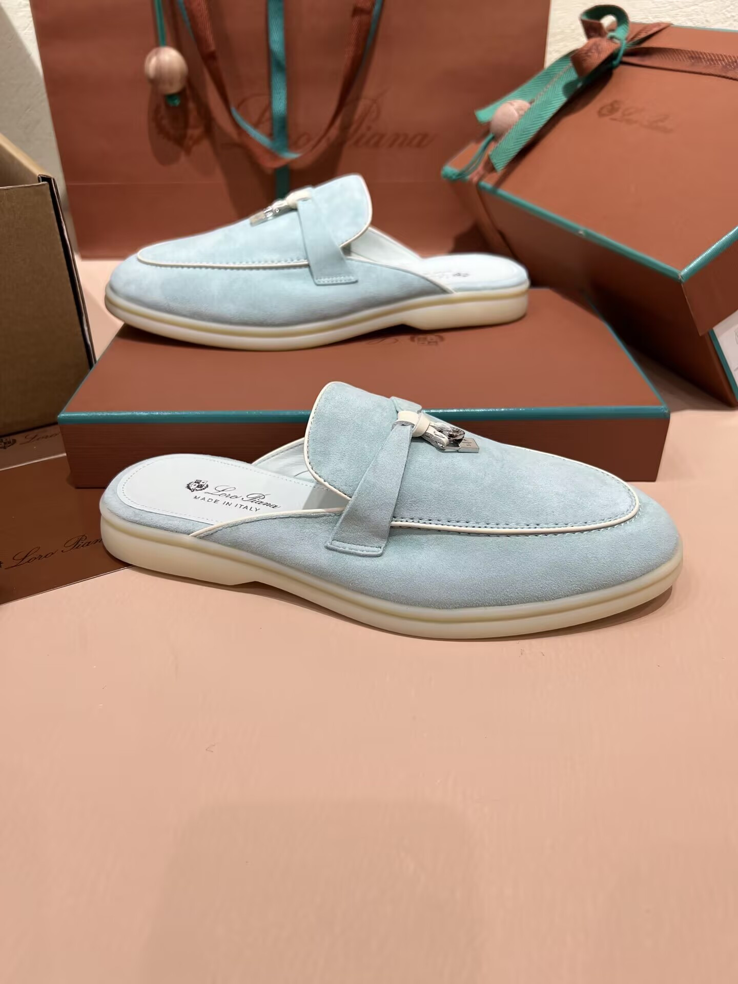 UA L0r0 P1ana Babouche Charms Walk Loafers