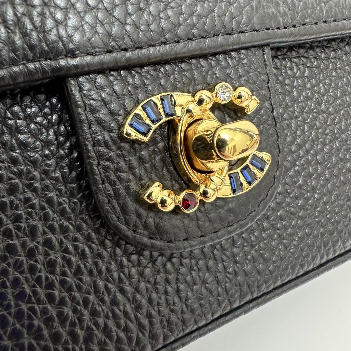 Ch**el Flap Bag AS6340 12x22x4cm