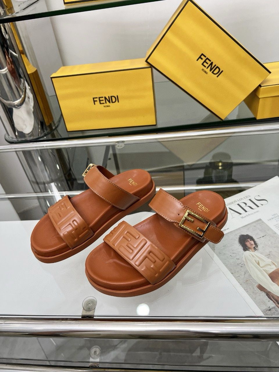 UA F**di Feel FF Double Band Sandal