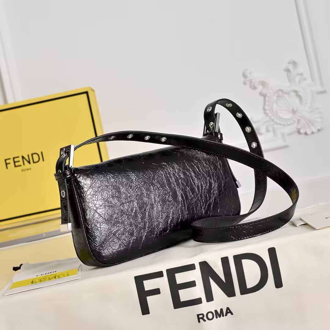 F**di Baguette Shoulder Bag 26x15x4cm