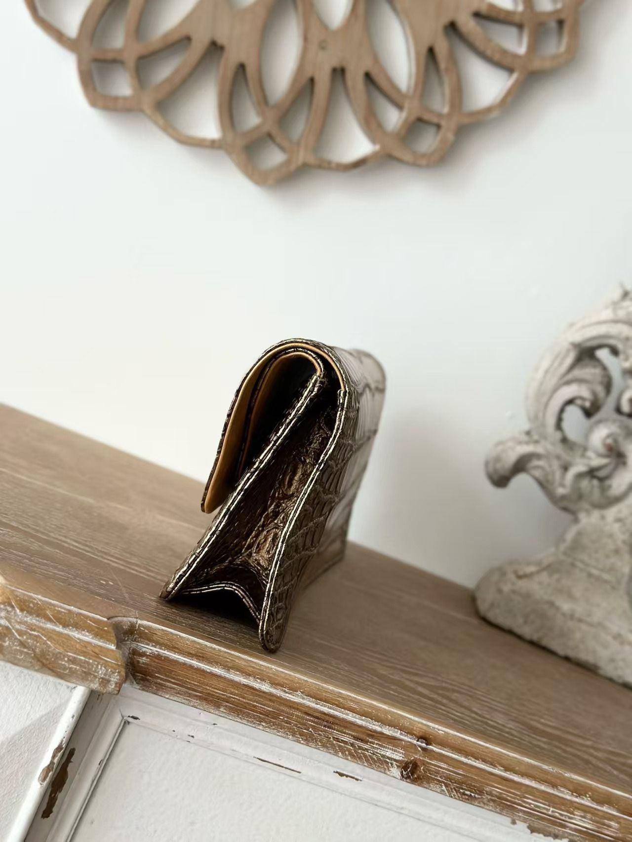 Ch**el Clutch Bag 30x13x14cm