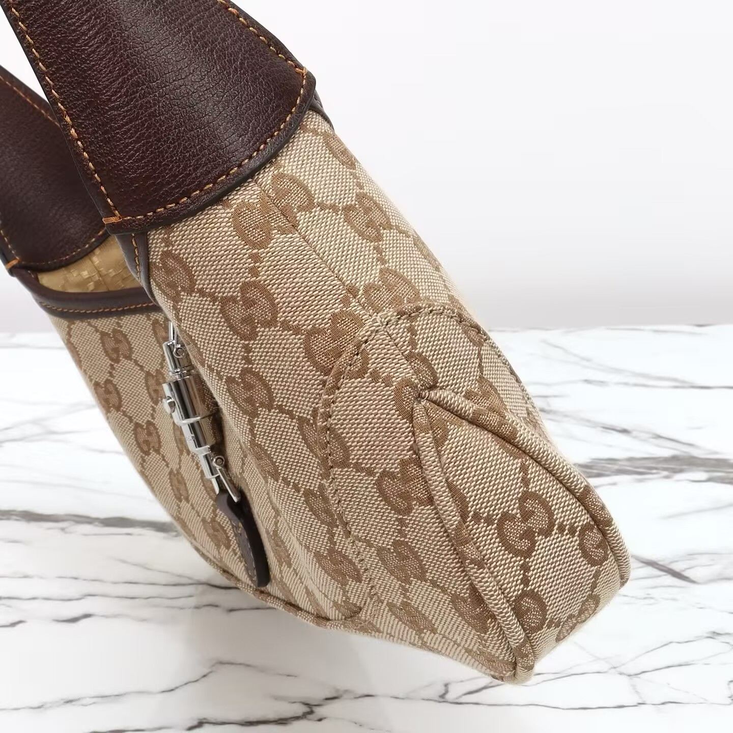 Gucci Jackie Slim Small Shoulder Bag 28x16x3.5cm