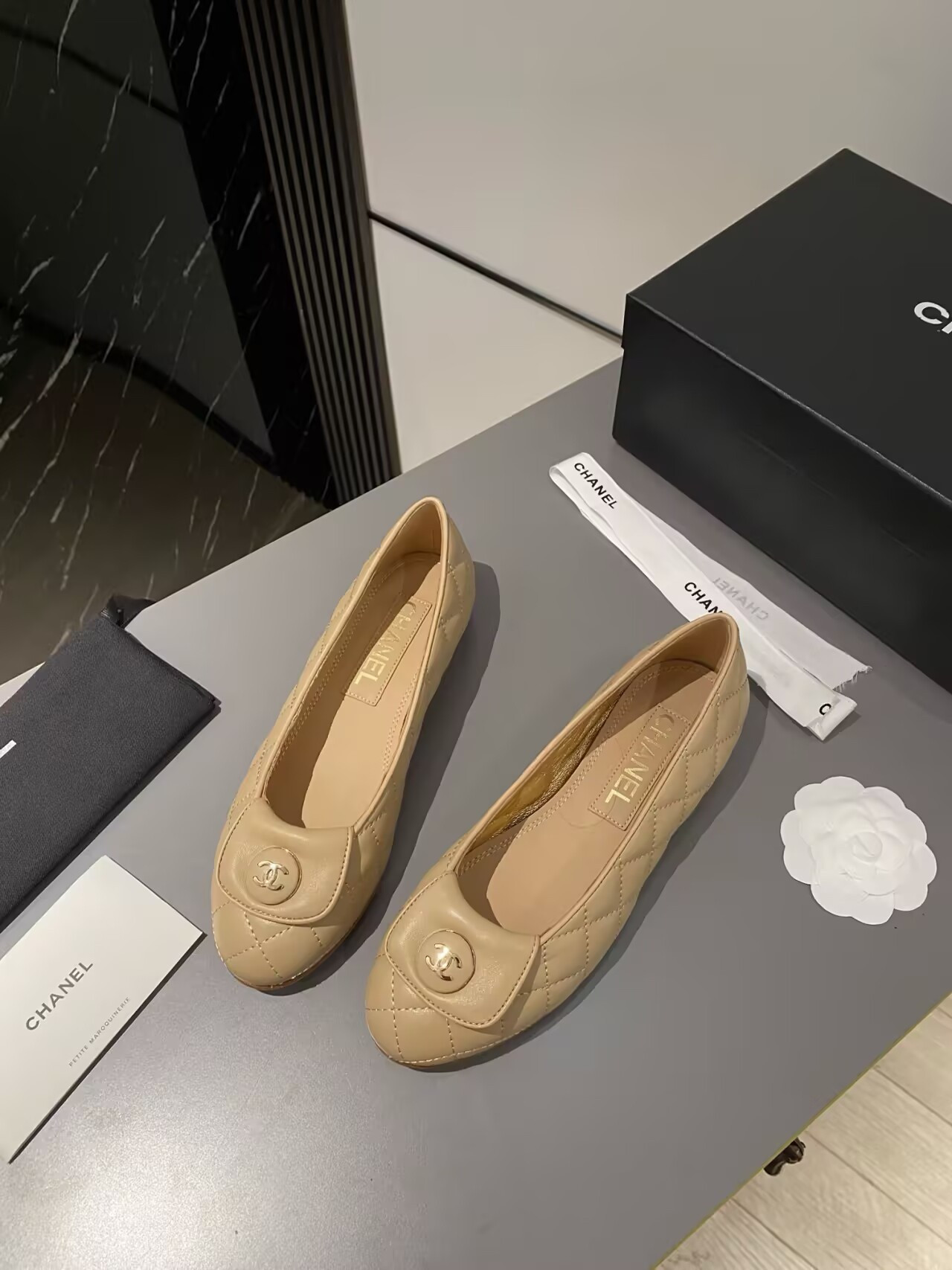 UA Ch**el Ballet Flats