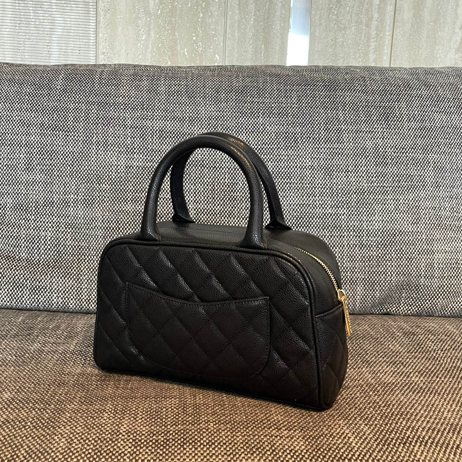 Ch**el bowling bag 29x17x10cm