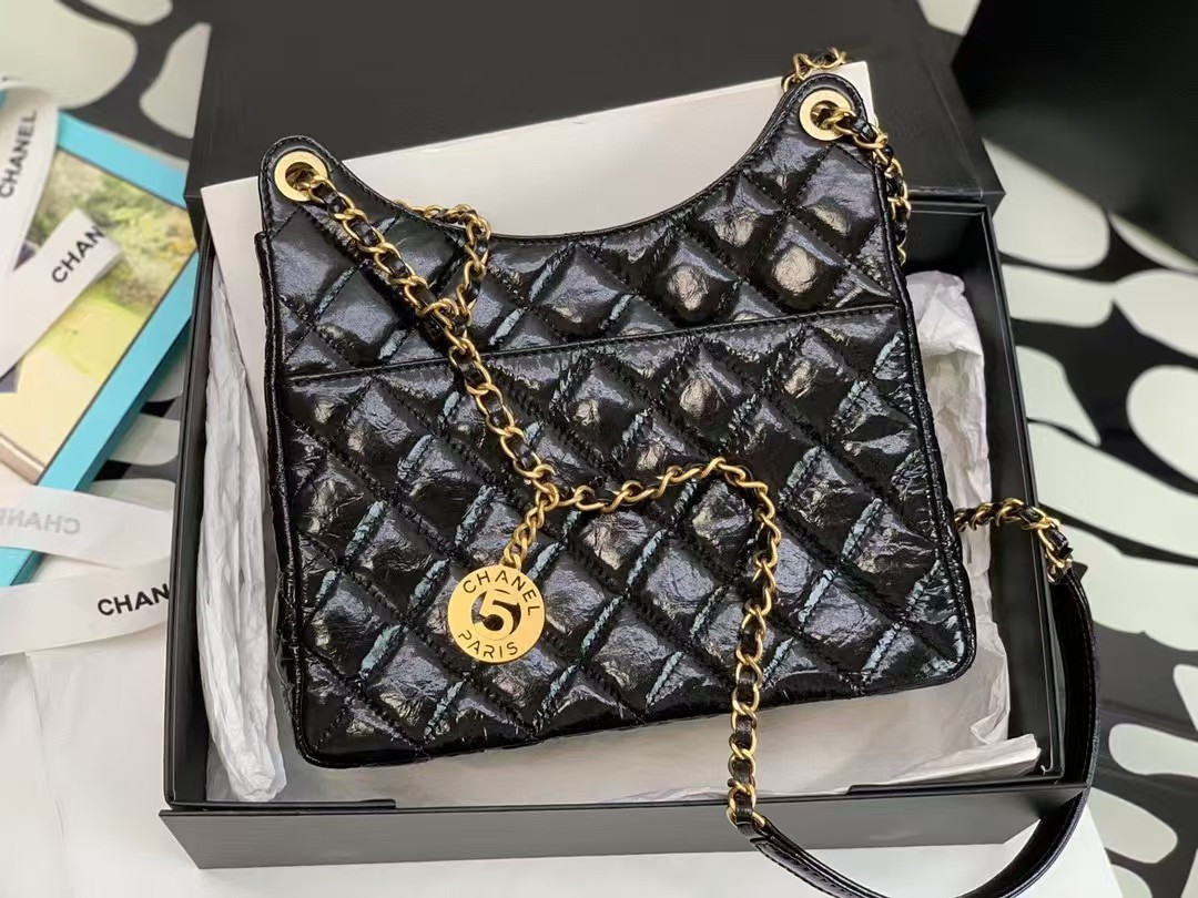 Ch**el Hobo Bag 21.5×22.5×7CM