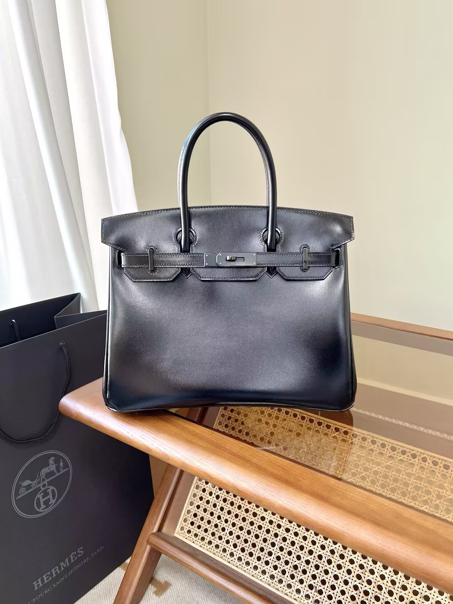 h**me5 birkin 25 30 35 40 box leather (cusT0mized, no exchange no return, about 20days)