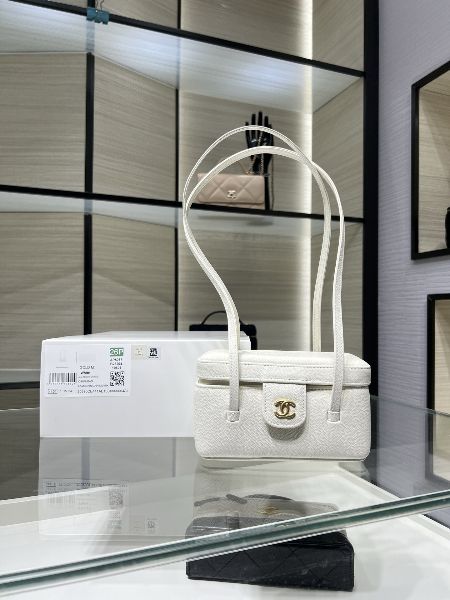 Chanel Preppy Coco Long Box Bag AP5067 17x9.5x8cm