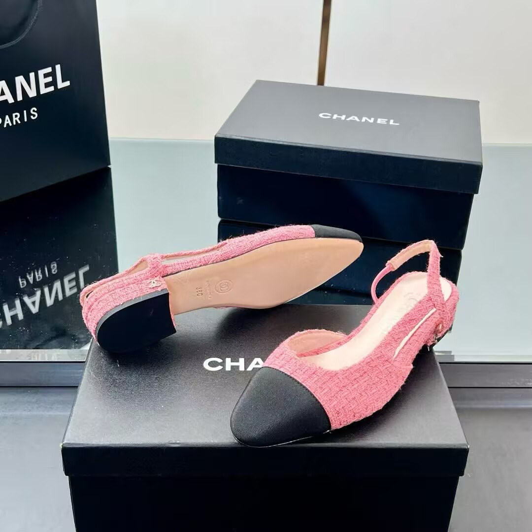 UA Ch**el SLINGBACKS FLAT
