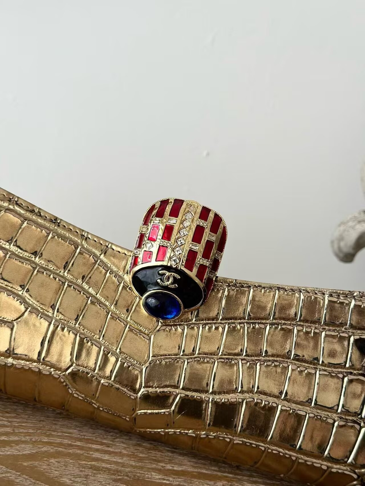 Ch**el Clutch Bag 30x13x14cm