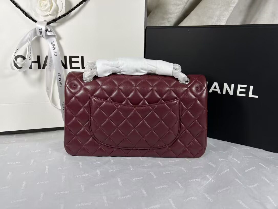 Ch**el CLASSIC 11.12 HANDBAG 15.5 × 25.5 × 6.5 cm